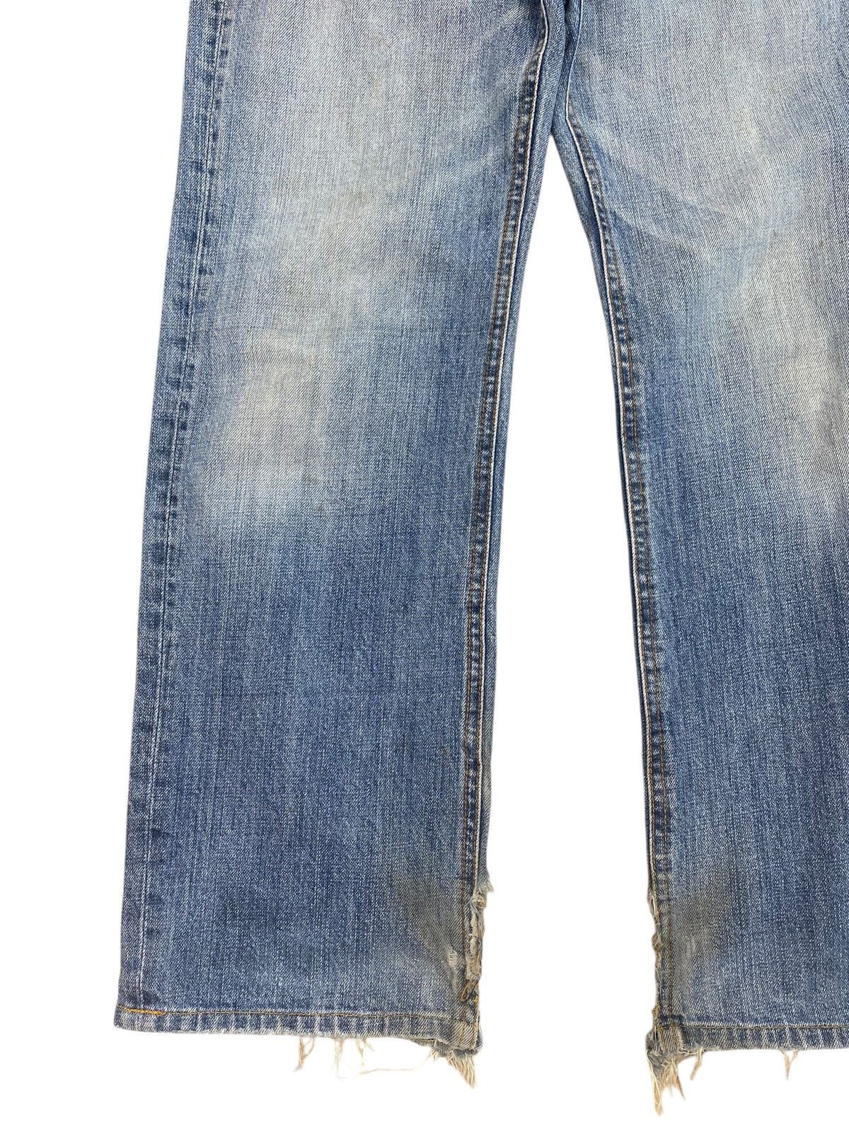 Japanese Brand Japanese Brand Whiskers Distressed Style Loose Jeans Size US 30 / EU 46 - 5 Thumbnail