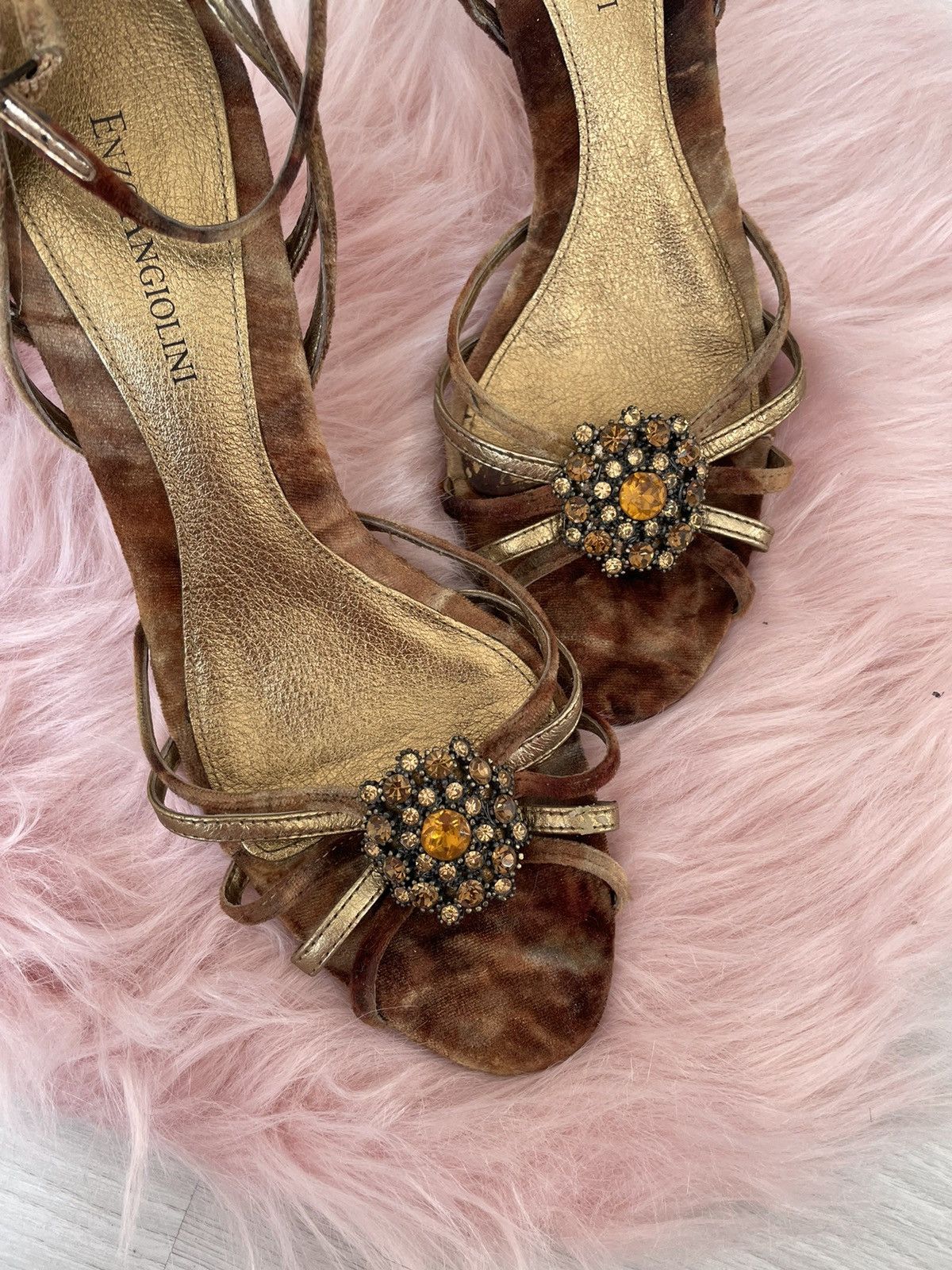 Vintage Enzo Angliolini heels Size US 8 / IT 38 - 13 Thumbnail