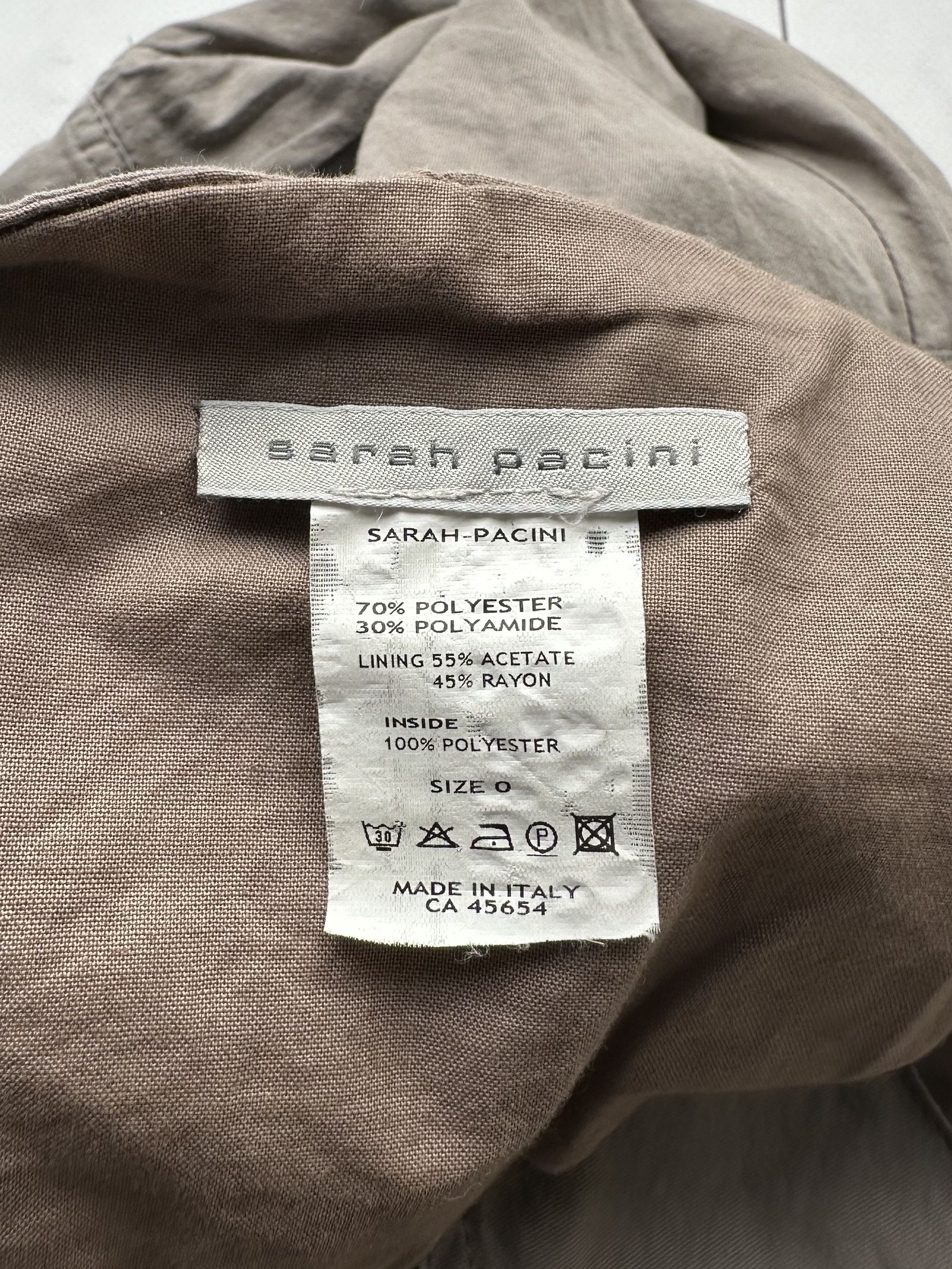Sarah Pacini Sarah Pacini Vintage Dress With Belt (B231) Size S / US 4 / IT 40 - 7 Thumbnail