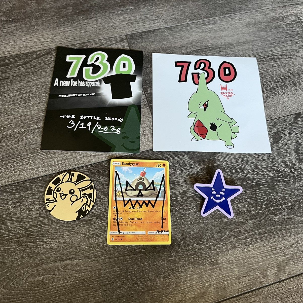 Asspizza Asspizza Pokemon Sticker Card and Pin Bundle Lot Size ONE SIZE - 1 Thumbnail