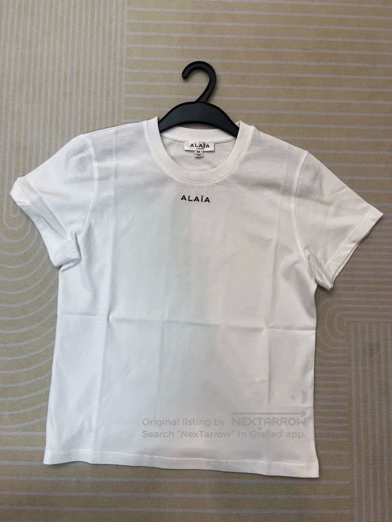 Alaia Alaia Women's Short Sleeve T-Shirt Size XS / US 0-2 / IT 36-38 - 1 Thumbnail