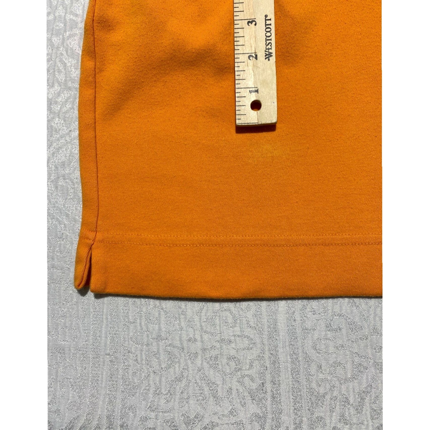 Vintage White Stag Womens Shorts Orange Competitive Terry Cloth Casual Medium Size 32" / US 10 / IT 46 - 2 Thumbnail