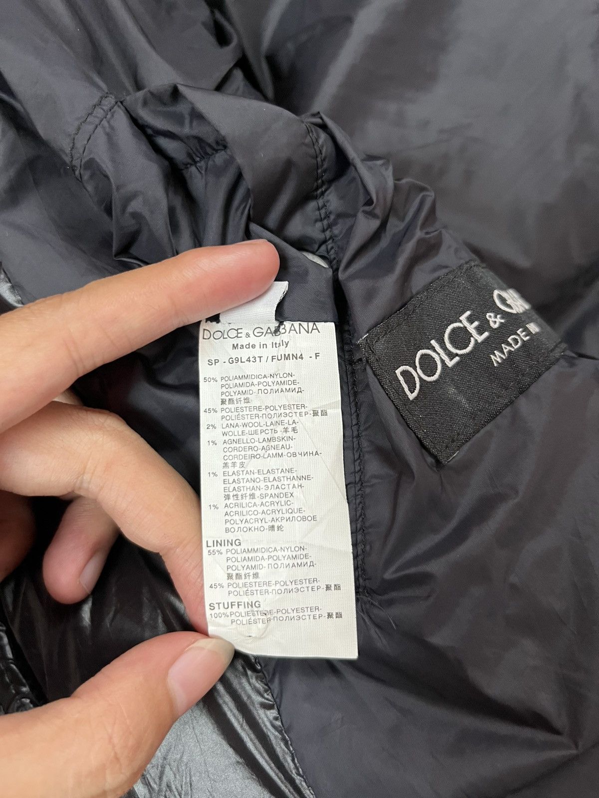 Dolce & Gabbana D&G puffer fur jacket Size US M / EU 48-50 / 2 - 15 Thumbnail