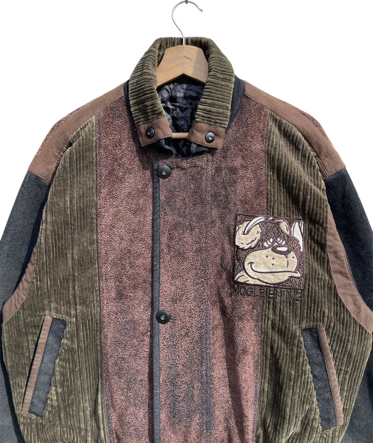 Japanese Brand RARE🔥 Gransignore Conduroy Jacket With a Cartoon Chracter Size US M / EU 48-50 / 2 - 6 Thumbnail