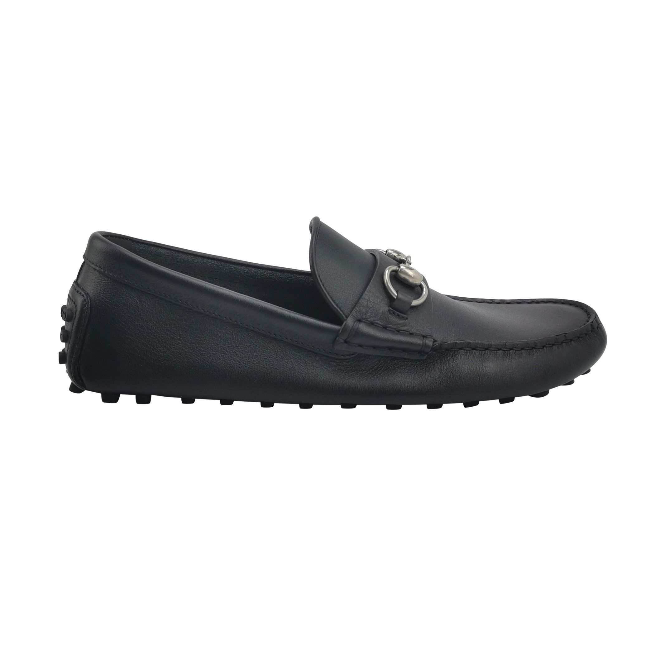 Gucci Gucci Leather Interlocking G Loafers Size 6.5 Size US 7 / EU 40 - 1 Thumbnail
