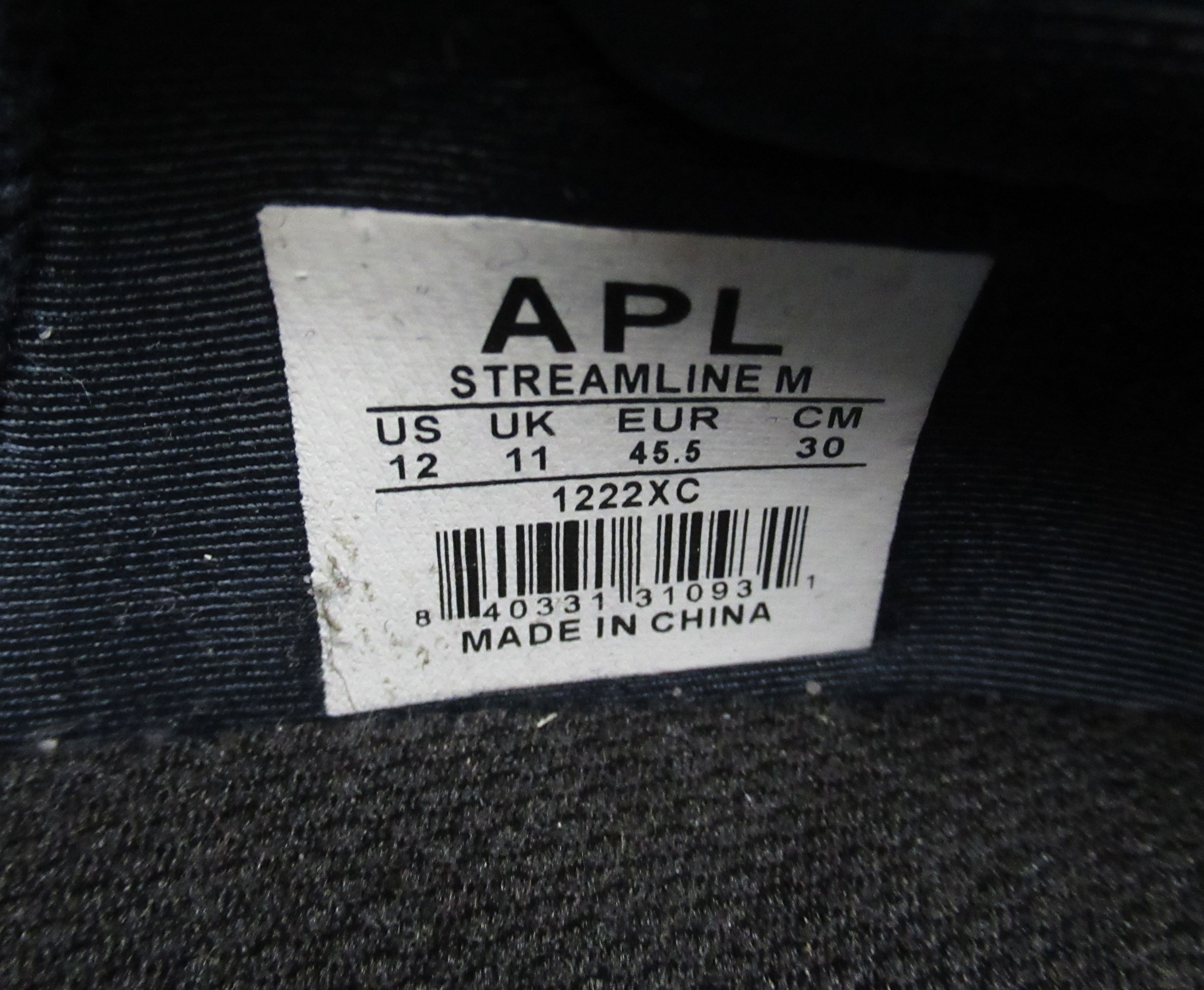 Athletic Propulsion Labs APL Streamline 1222XC Sneaker Midnight / Cedar / Multi 12 Size US 12 / EU 45 - 12 Thumbnail