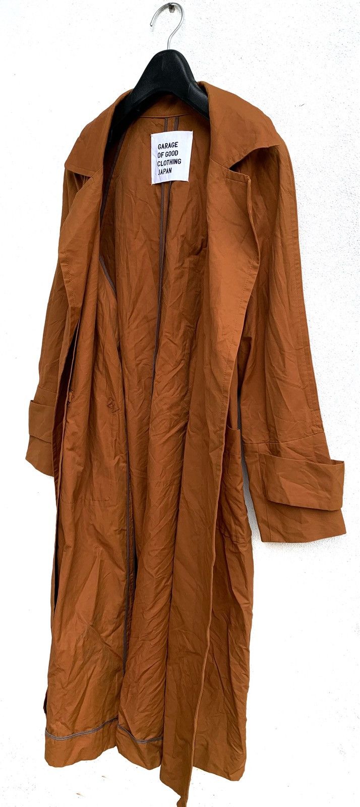 Japanese Brand Garage of Good Clothing Japan Unbutton Trench light Jacket Size ONE SIZE - 7 Thumbnail