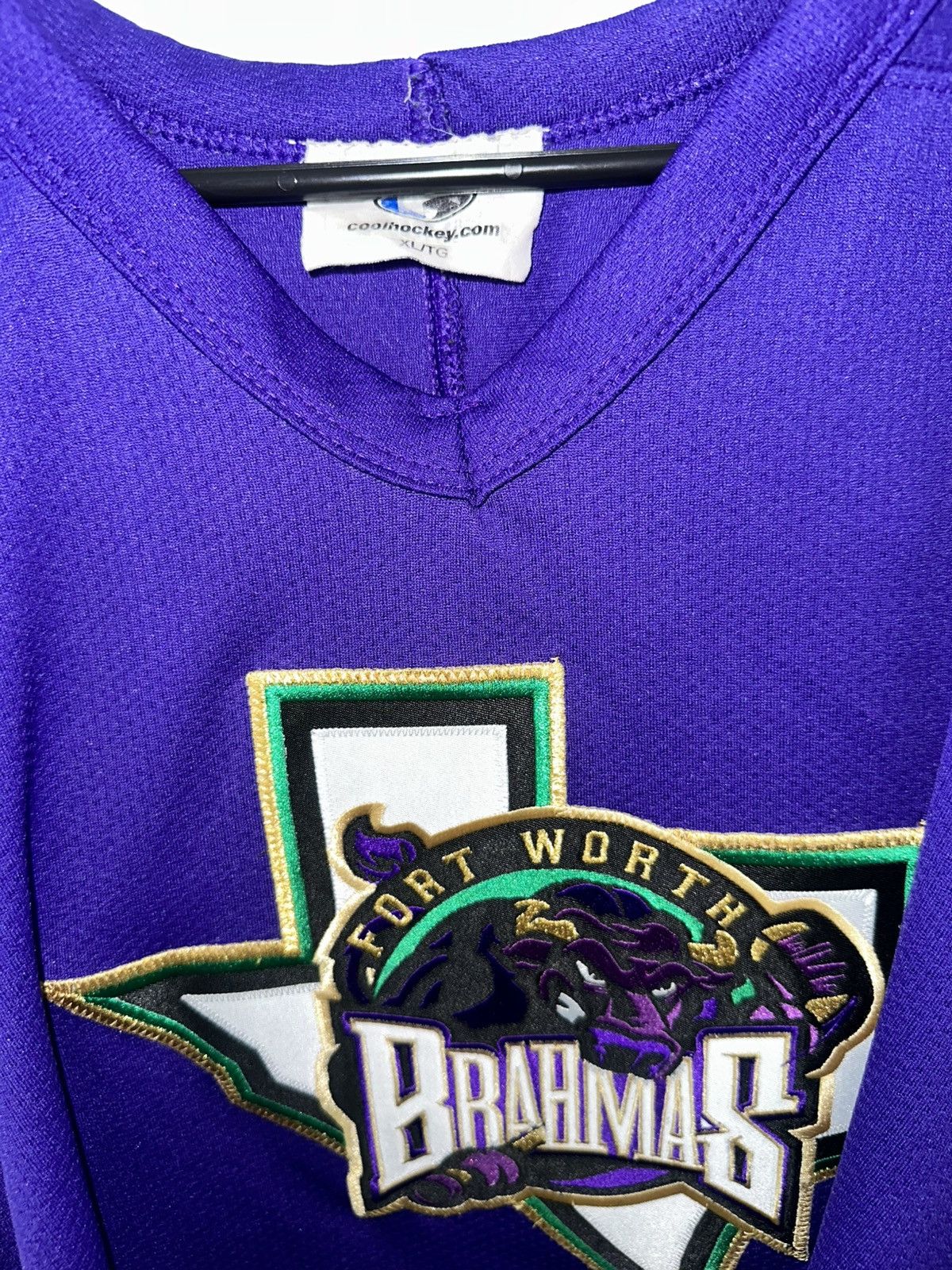 Other Vintage Fort Worth Brahmas Hockey Jersey Size US XL / EU 56 / 4 - 3 Thumbnail