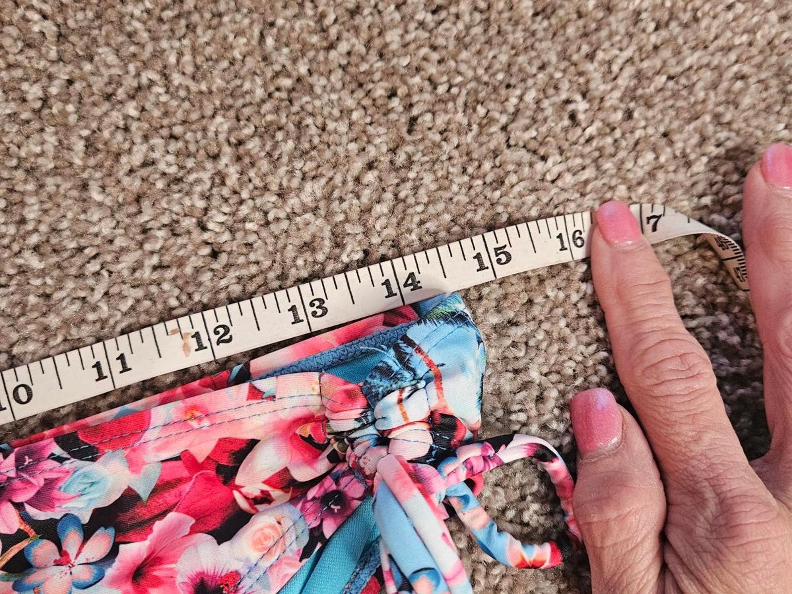 Catalina Catalina Floral Print Swim Bikini Bottom - Adjustable Sides Size ONE SIZE - 4 Thumbnail