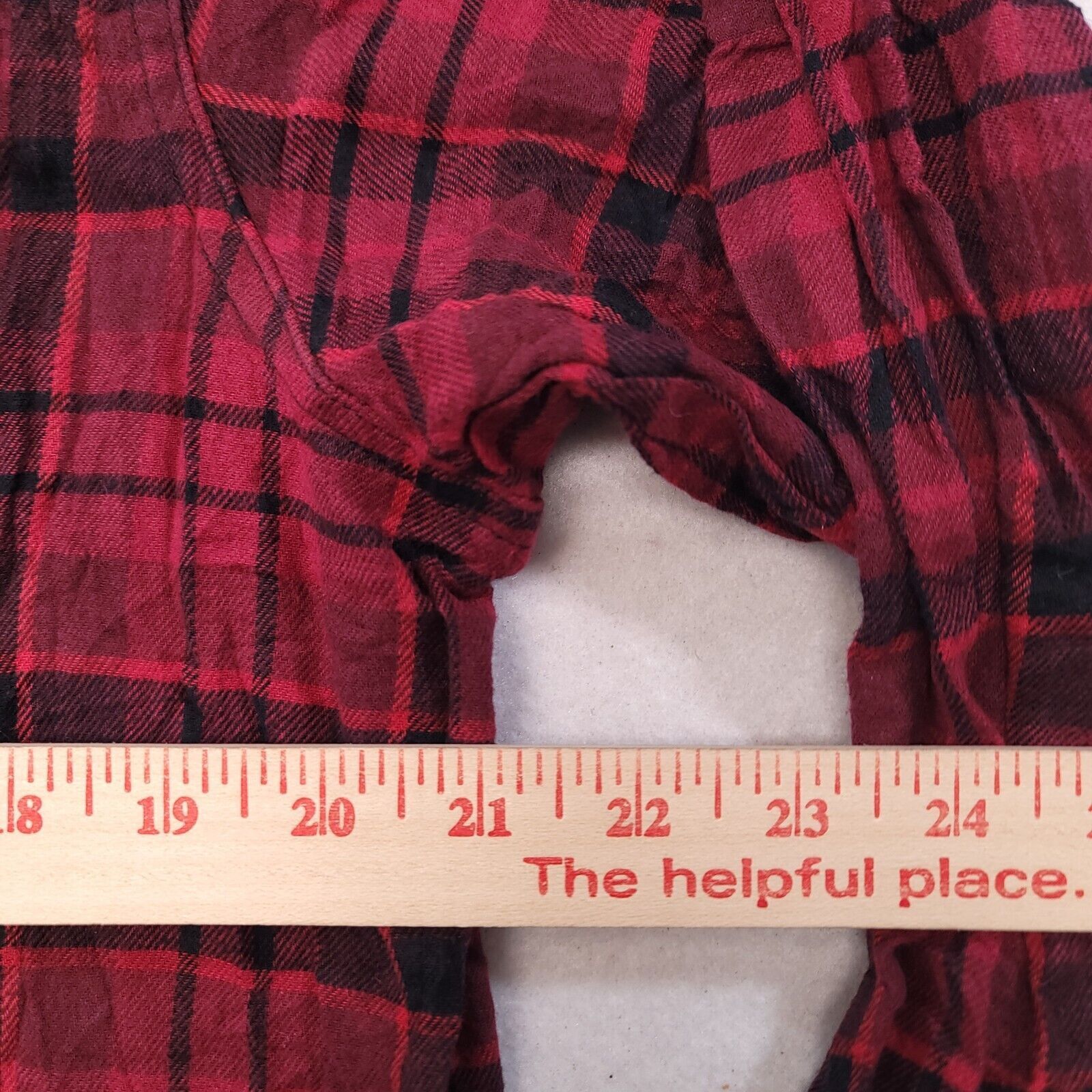 Old Navy Old Navy Tartan Flannel Casual Shirt Mens Size Large XL Red Size US XL / EU 56 / 4 - 7 Thumbnail