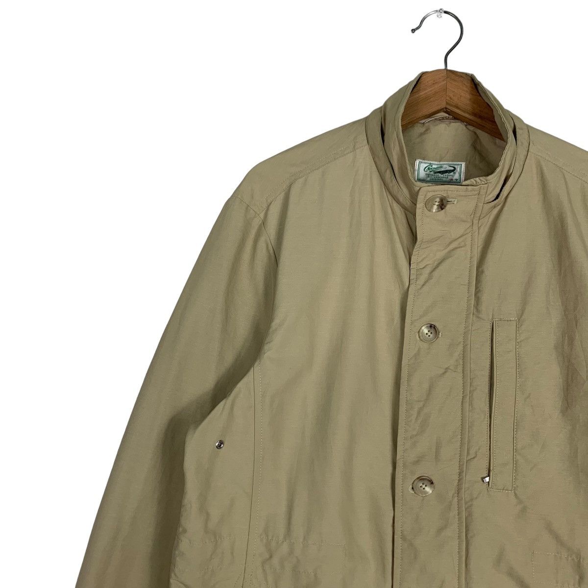 Japanese Brand CROCODILE Zipper Button Casual Jacket #0872-C39 Size US M / EU 48-50 / 2 - 6 Thumbnail