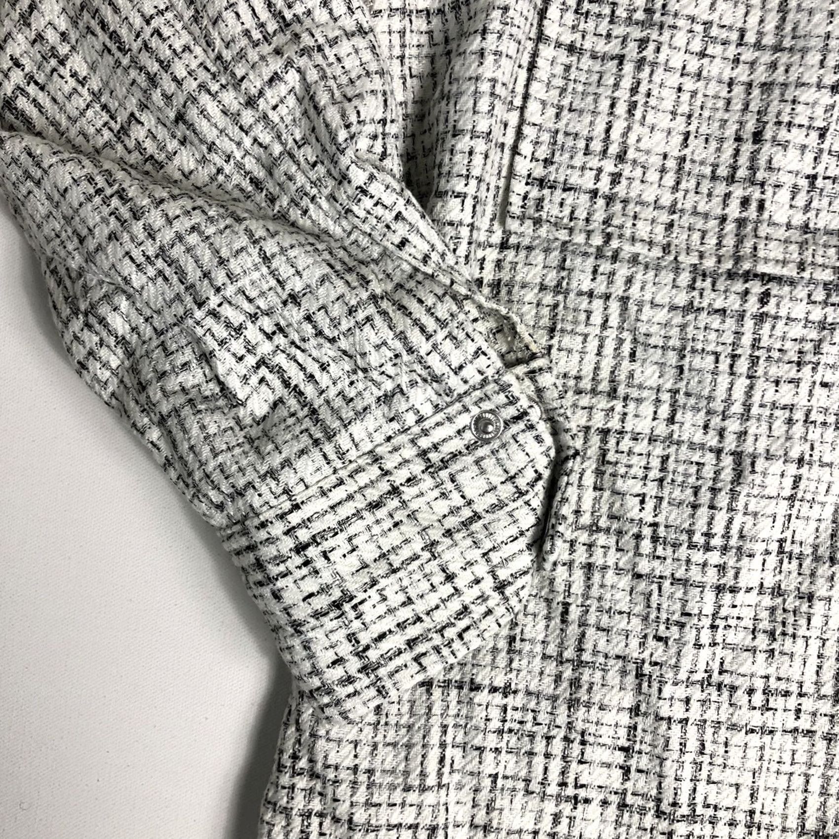 H&M H&M Knit Sweater Jacket Snap Button Long Sleeve White Mens Sweatshirt M15 Size US S / EU 44-46 / 1 - 5 Thumbnail