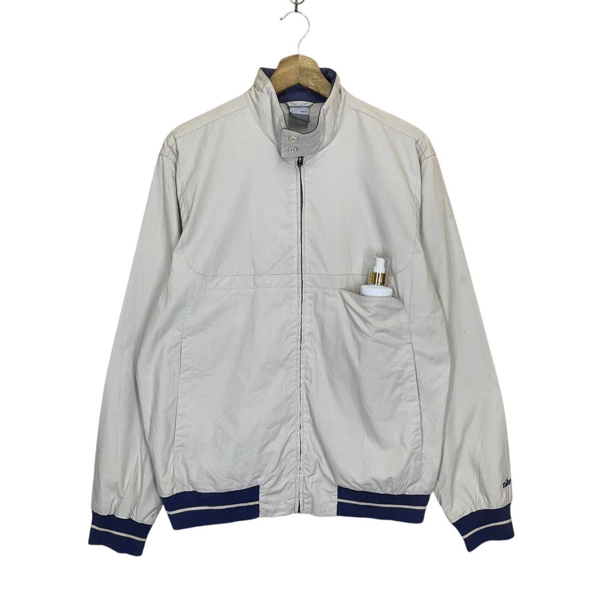Nike Vintage 90s Nike Small Logo Zipper Jacket Size US M / EU 48-50 / 2 - 1 Thumbnail
