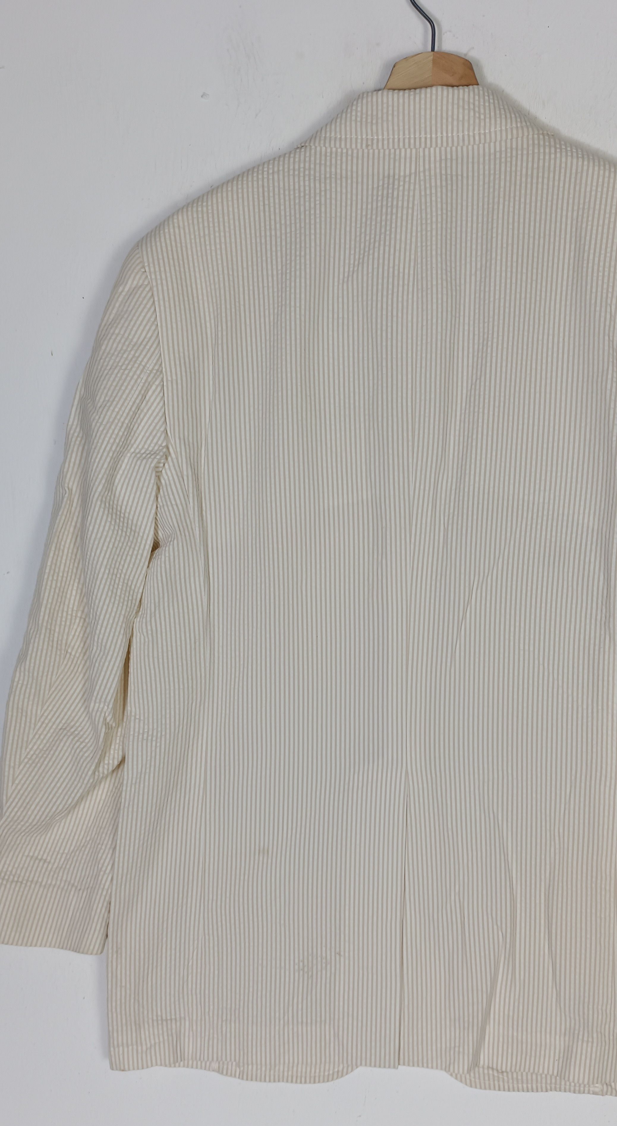 Polo Ralph Lauren 🔥Polo Ralph Lauren Hickory Stripe Blazer Size US M / EU 48-50 / 2 - 6 Thumbnail