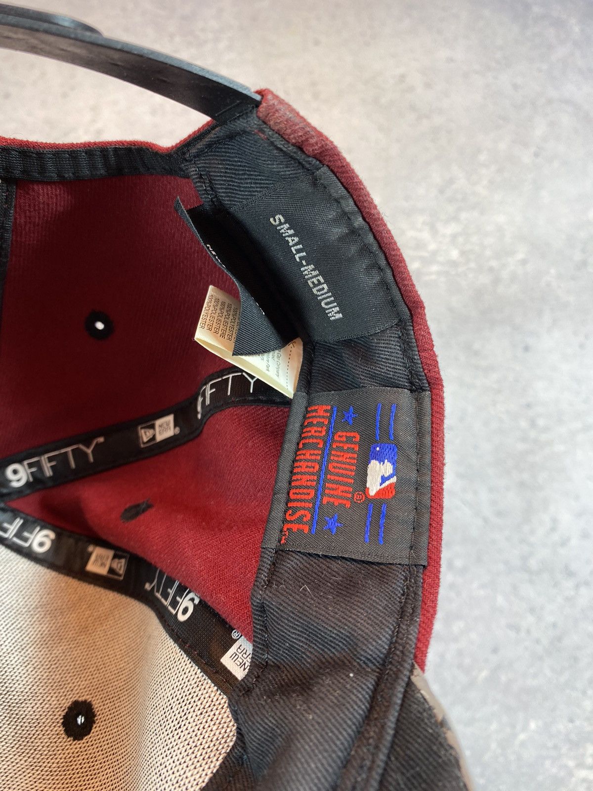 NBA × New Era × Vintage SOX NBA Red SnapBack Size ONE SIZE - 7 Thumbnail