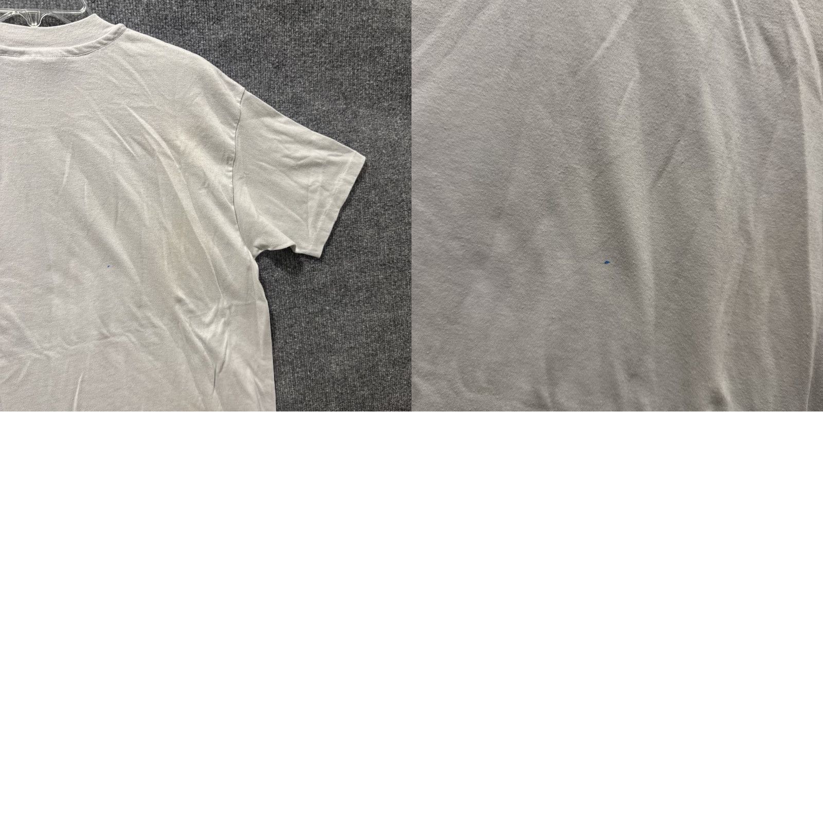 Hanes VINTAGE 80s LOST IN THE 50s Car Enthusiast Gray Short Sleeve T-Shirt STAINED Hanes XL Mens Size US XL / EU 56 / 4 - 9 Thumbnail