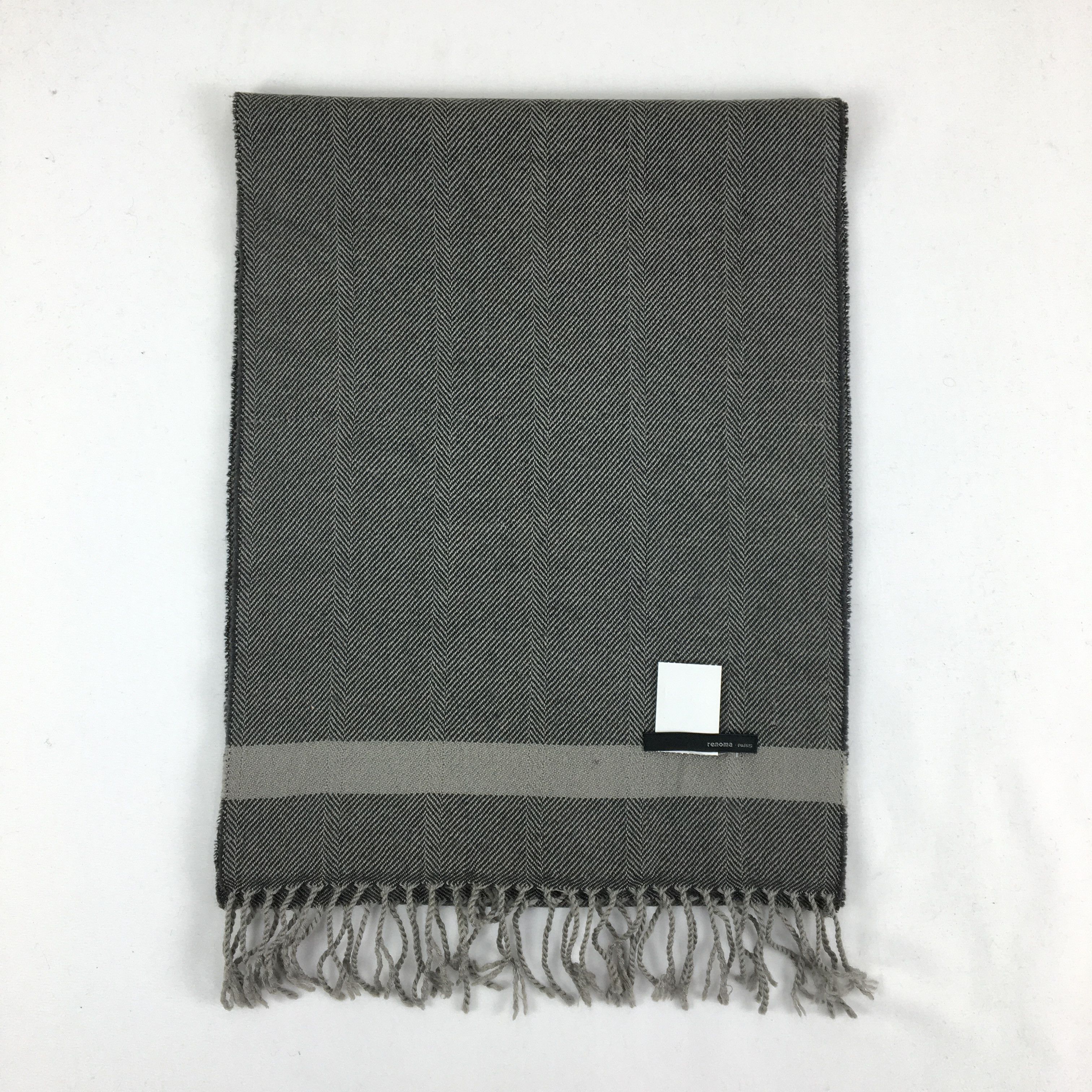 Renoma Vintage Renoma Scarf Muffler Fringe Wool Winter Scarves . Size ONE SIZE - 2 Thumbnail