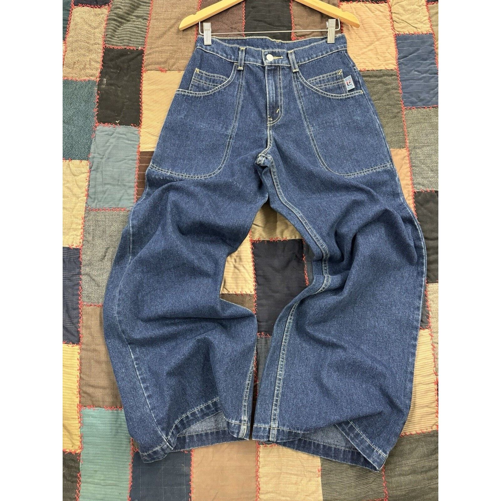 Levi's Deadstock Vintage 90s Y2K Baggy Levis L2 Silvertab W29 X L30 Size US 29 - 1 Thumbnail