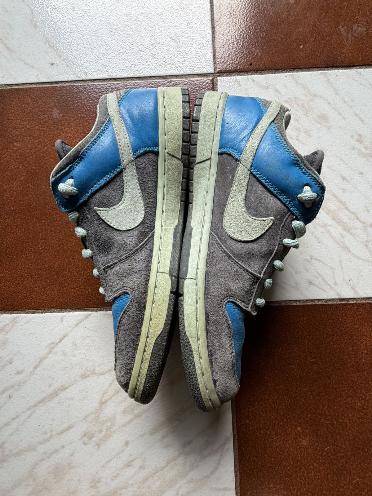 Nike Sb Dunk Low Aqua Chalk 2006 Size US 11 / EU 44 - 2 Thumbnail