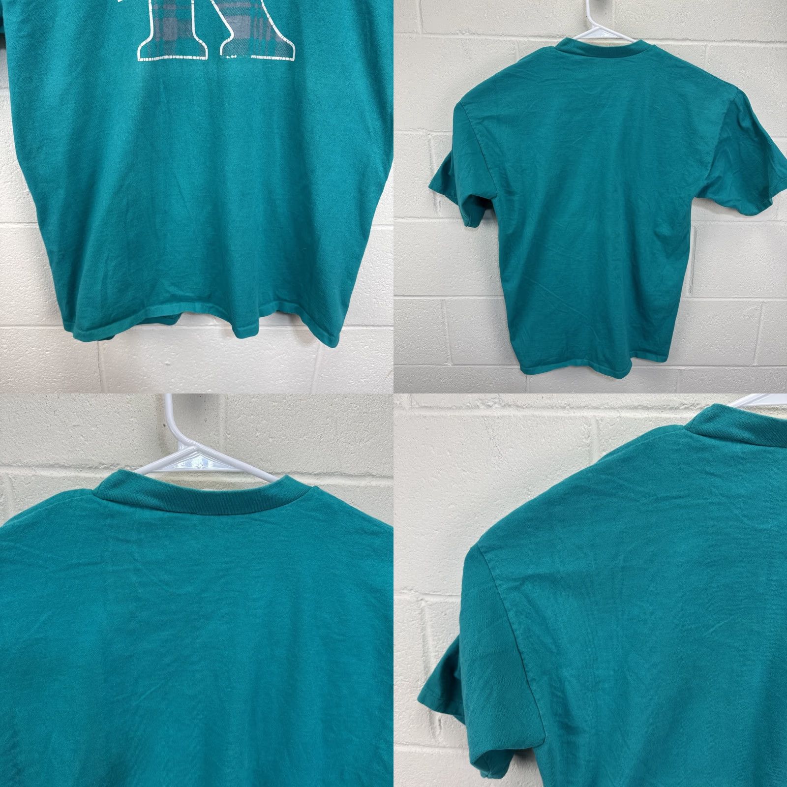 Vintage VINTAGE Kentucky T Shirt XL Teal USA Single Stitch Crew Neck Short Sleeve Logo 90s 80s Sports University City Mens Size US XL / EU 56 / 4 - 8 Thumbnail