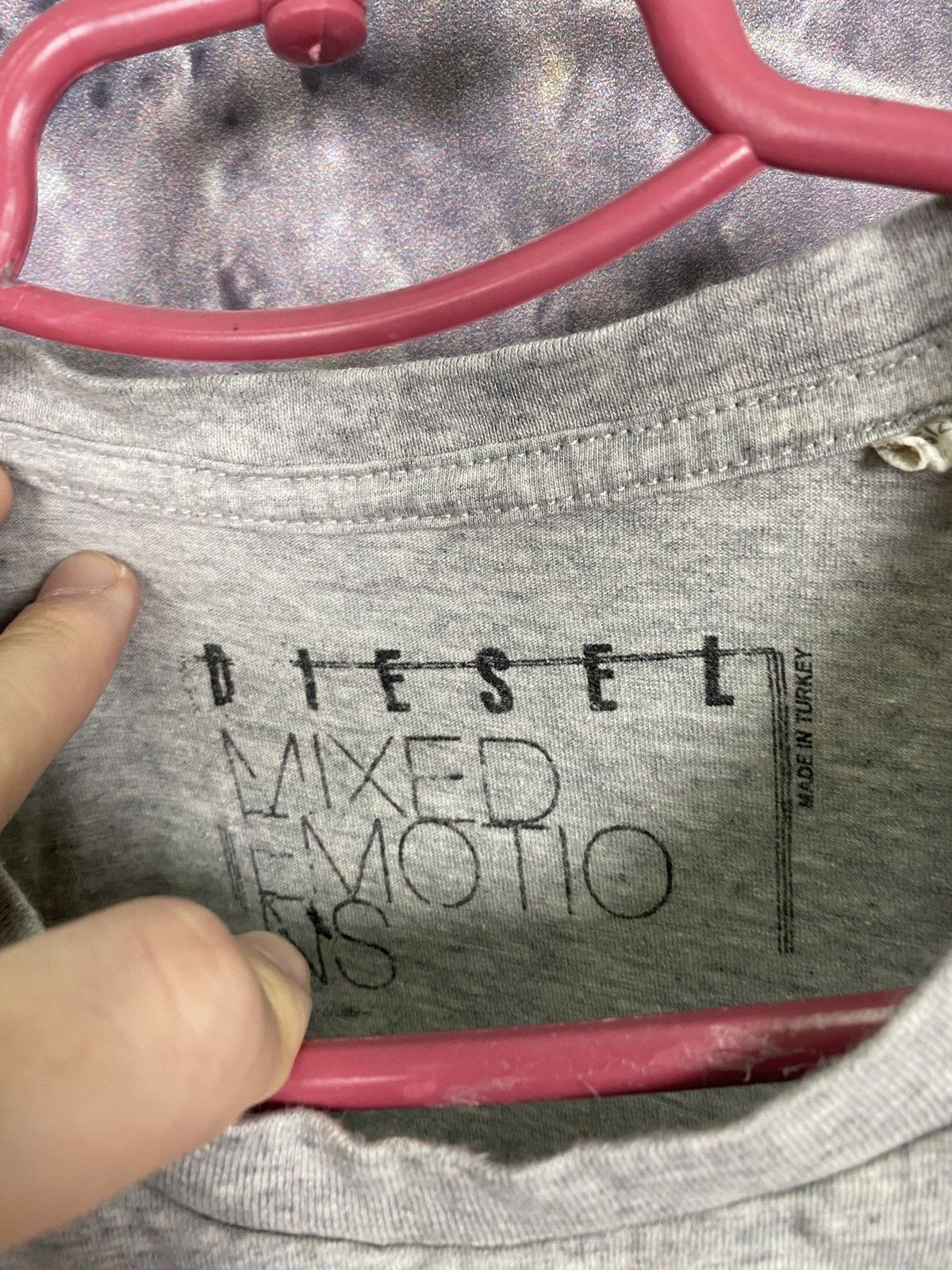 Diesel × Vintage Men’s Diesel Mixed Emotions T-Shirt Luxury Size XL Size US XL / EU 56 / 4 - 5 Thumbnail