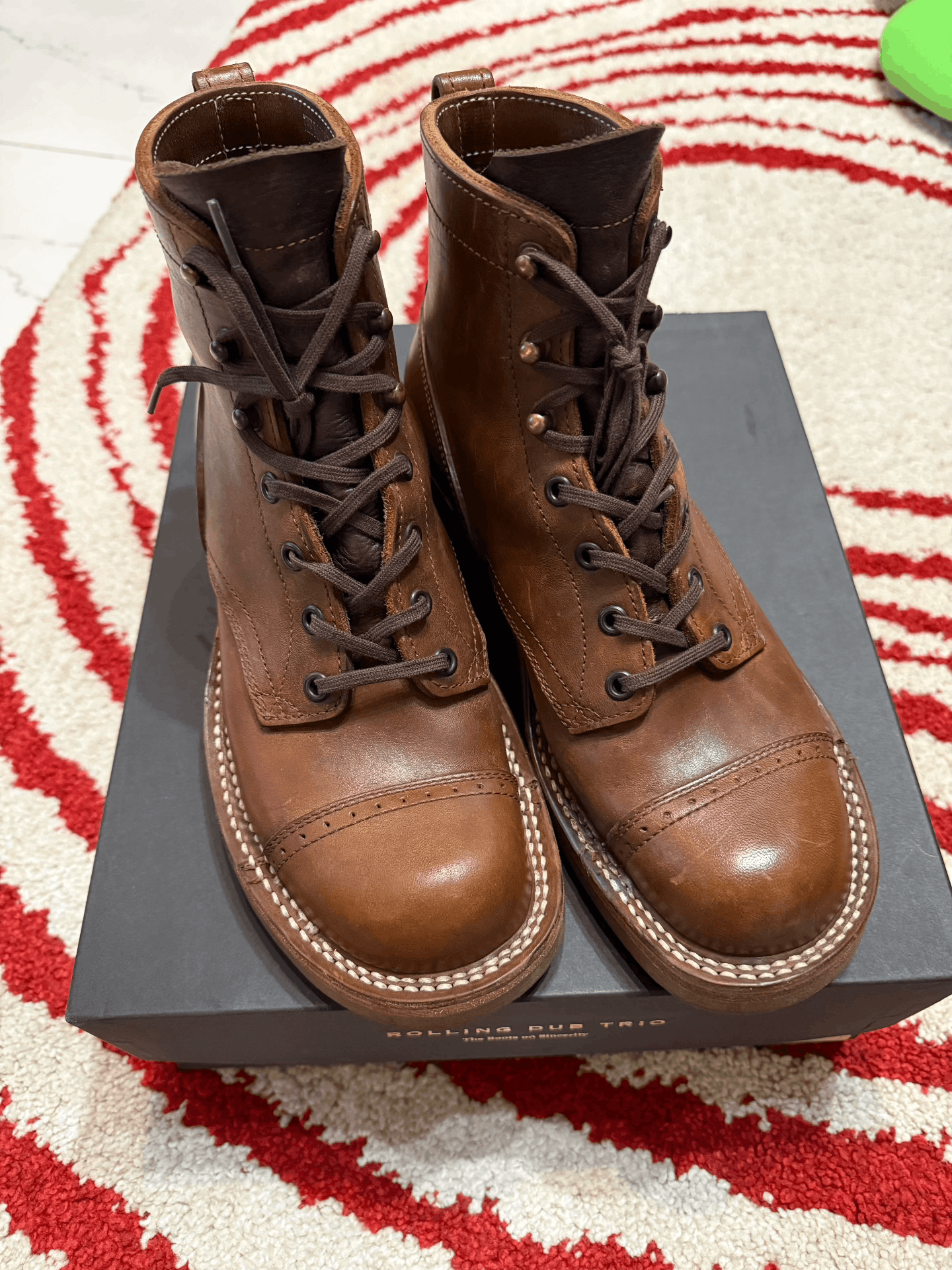 Rolling Dub Trio Rolling Dub Trio BF01 Horsebutt Brown Size US 7 / EU 40 - 1 Thumbnail
