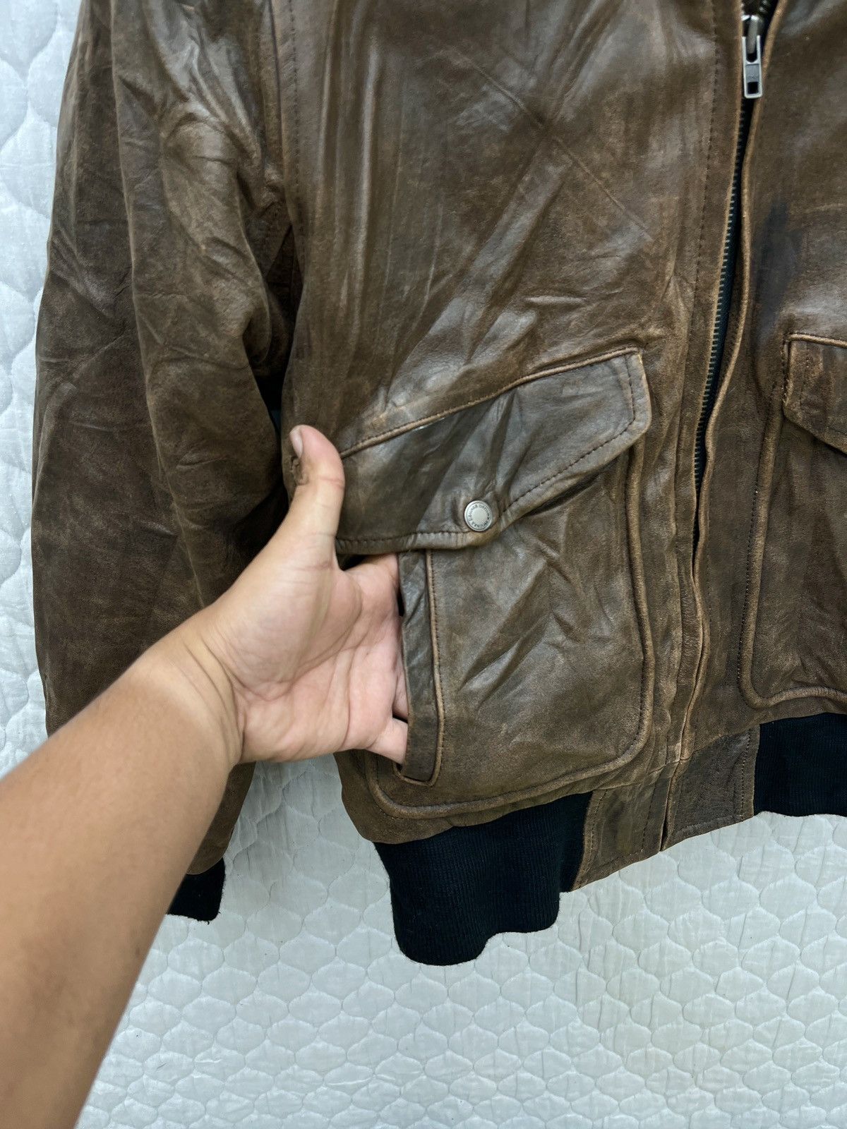 Genuine Leather 🔥🔥🔥ARCHIVE THE DEGNER CLASSIC BRAND LEATHER JACKET Size US M / EU 48-50 / 2 - 4 Thumbnail