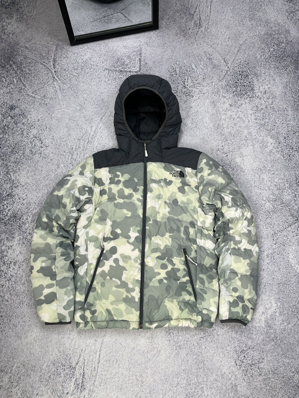 The North Face The North Face Doudoune La Paz 600 Camo Puffer Down Jacket Size US S / EU 44-46 / 1 - 1 Thumbnail