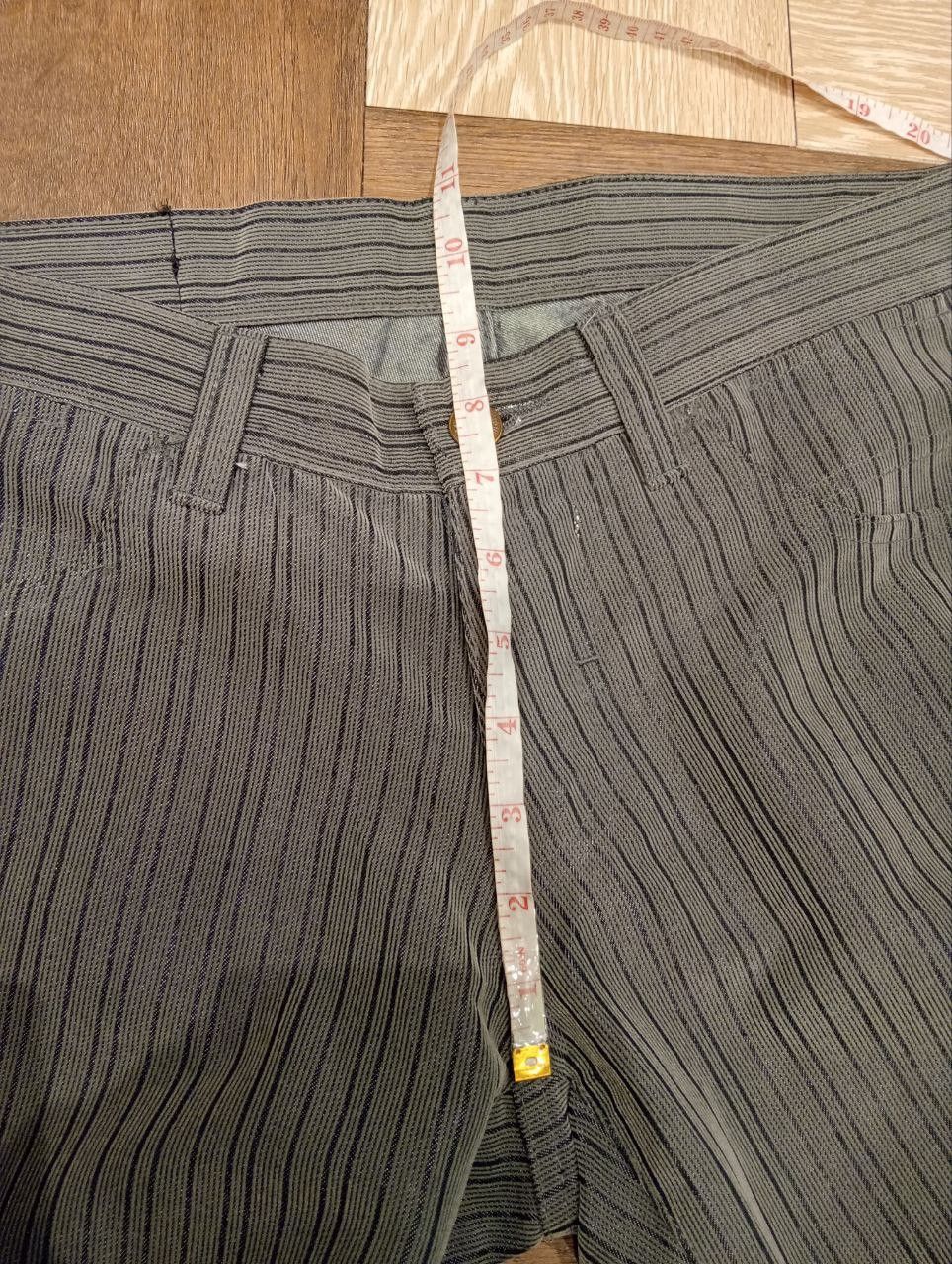 Tornado Mart VINTAGE TORNADO MART STRIPED FLARE PANTS - SIZE L Size US 34 / EU 50 - 15 Thumbnail