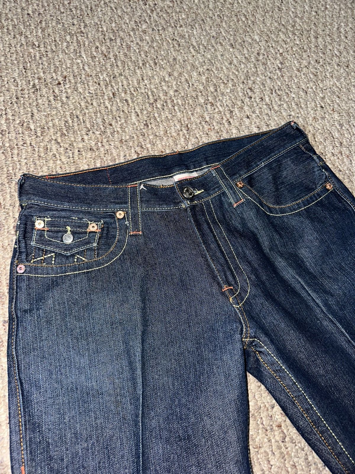 True Religion True Religion Joey Samurai Deadstock Denim Size US 36 / EU 52 - 6 Thumbnail