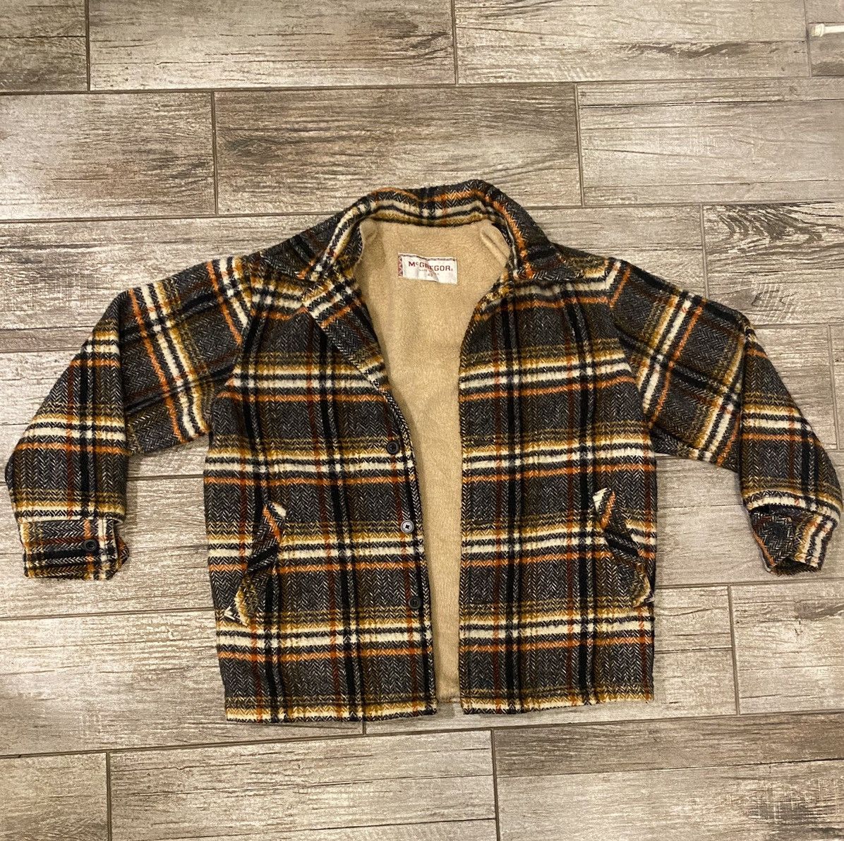 McGregor Vintage McGregor Wool Flannel Jacket Size US S / EU 44-46 / 1 - 1 Thumbnail