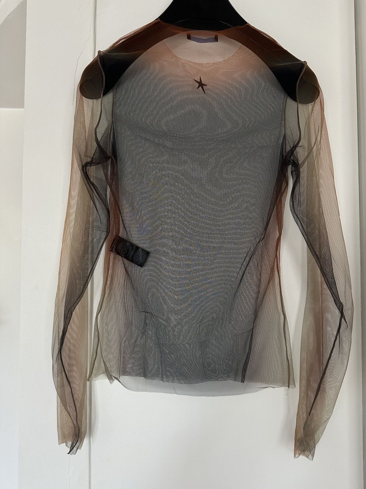 Mugler Mugler paris SS24 gradient longsleeve mesh top Size S / US 4 / IT 40 - 7 Thumbnail
