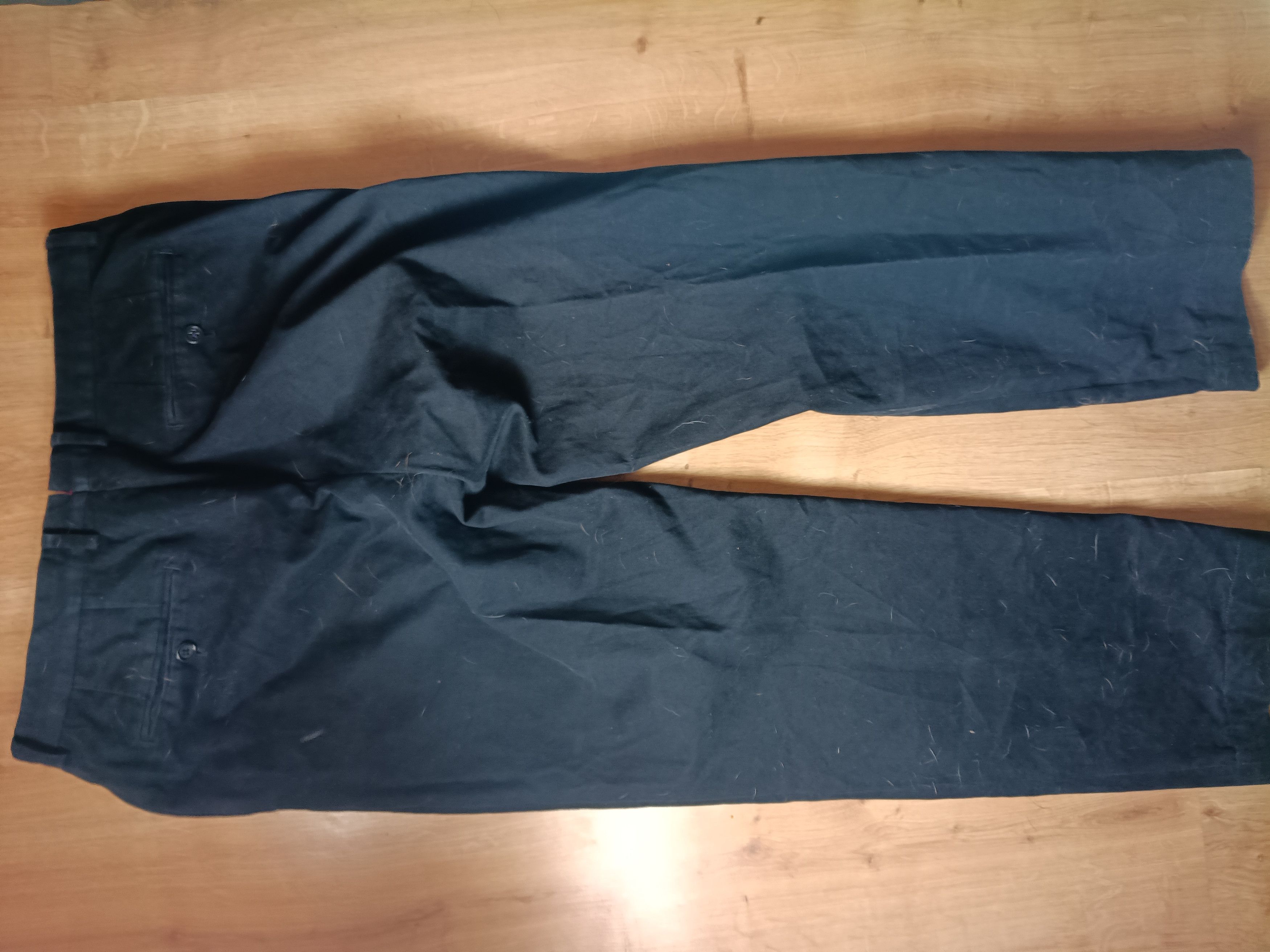 Massimo Dutti Navy blue trousers Size 28" / US 6 / IT 42 - 6 Thumbnail