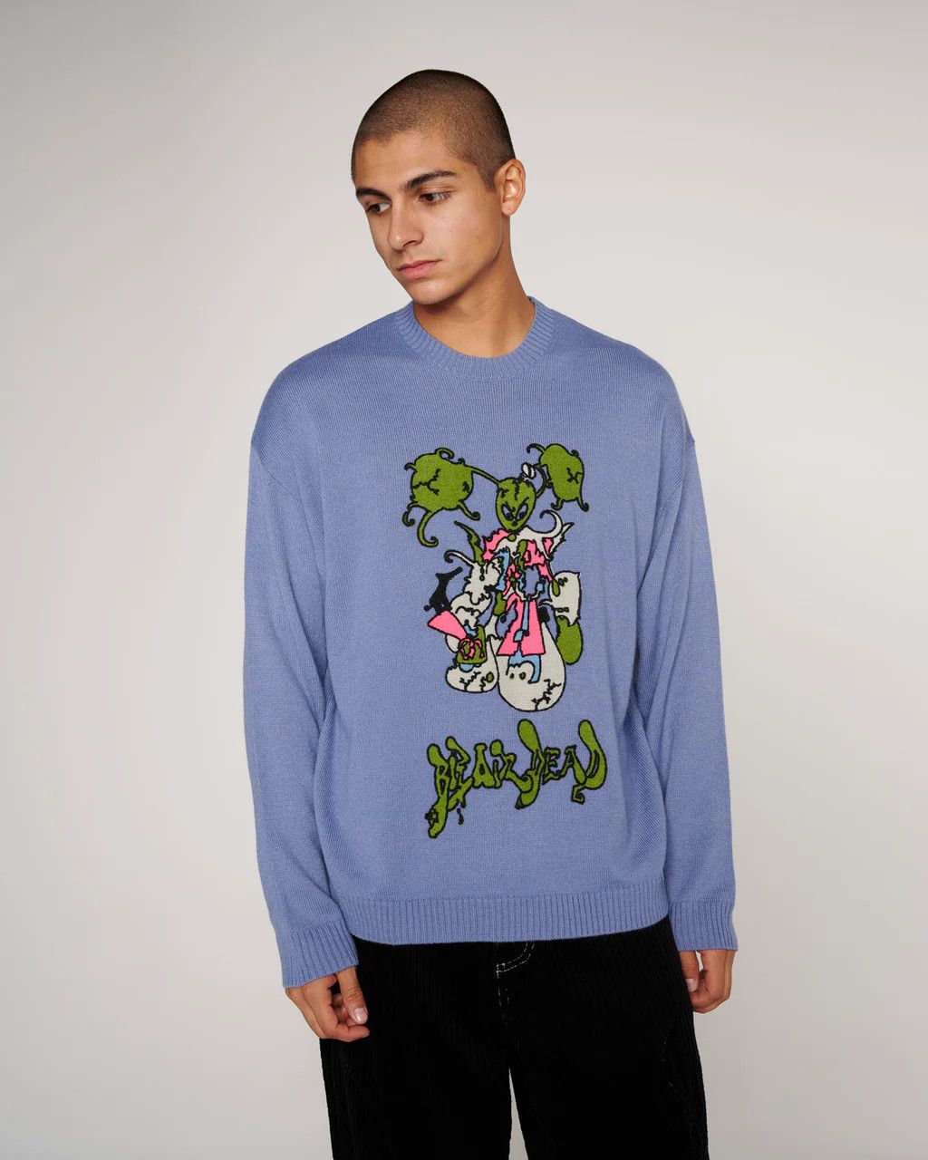 Brain Dead [NEW W/ TAGS] FW23 Cyber Bunny Sweater Size US L / EU 52-54 / 3 - 3 Thumbnail