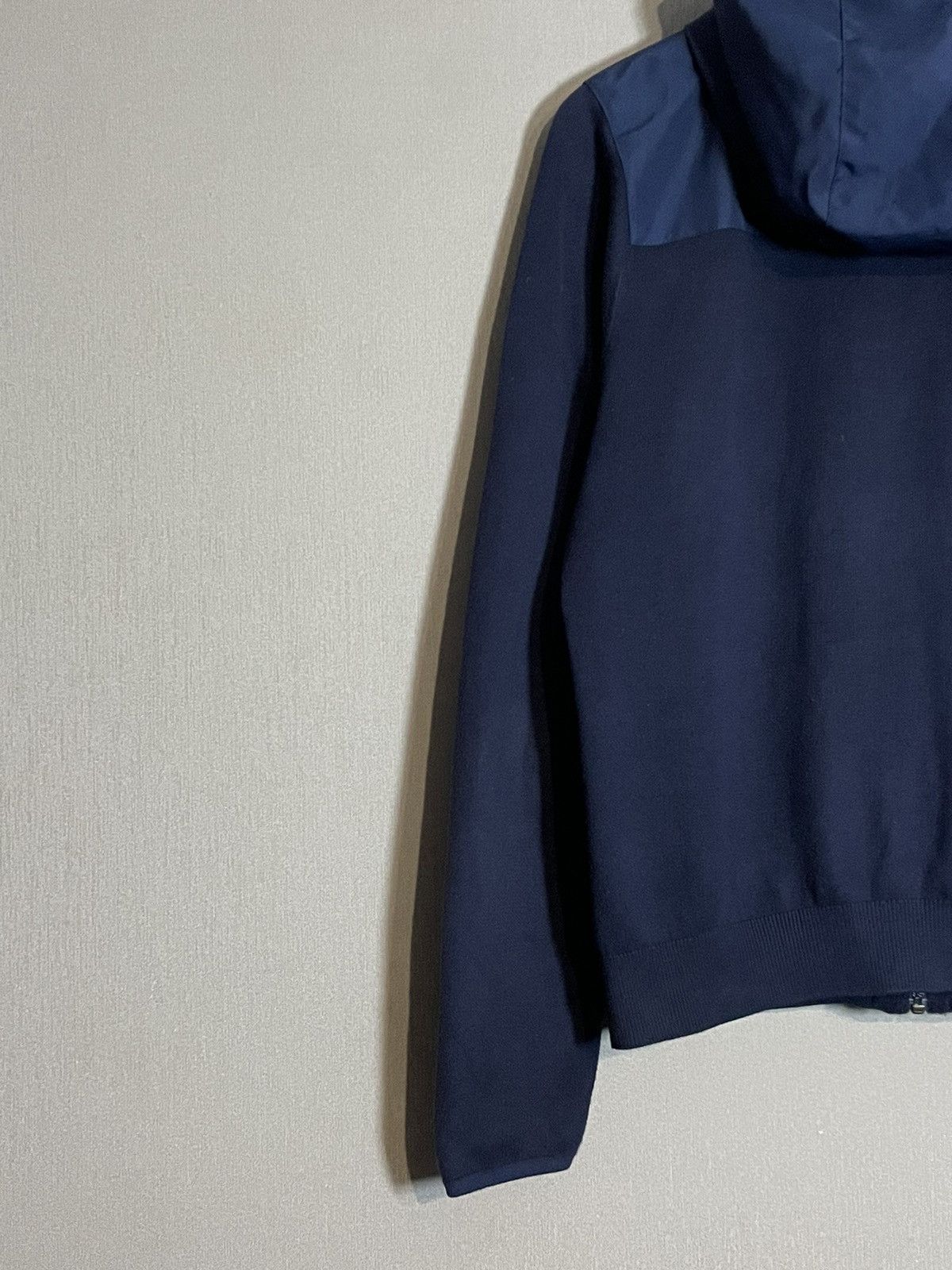 Lacoste Lacoste Nylon Light Hoodie Jacket Navy Zip Up RRP 280$ Size US M / EU 48-50 / 2 - 9 Thumbnail