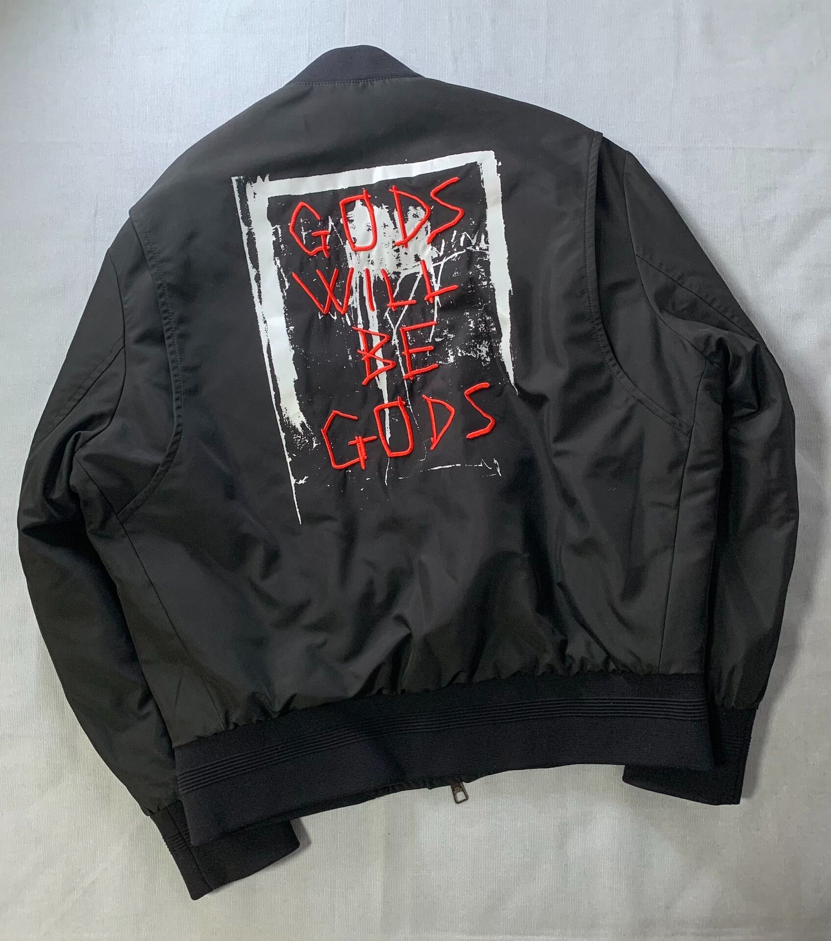 Neil Barrett Neil Barrett MA1 Embroidered Baseball Jacket Size US L / EU 52-54 / 3 - 1 Thumbnail