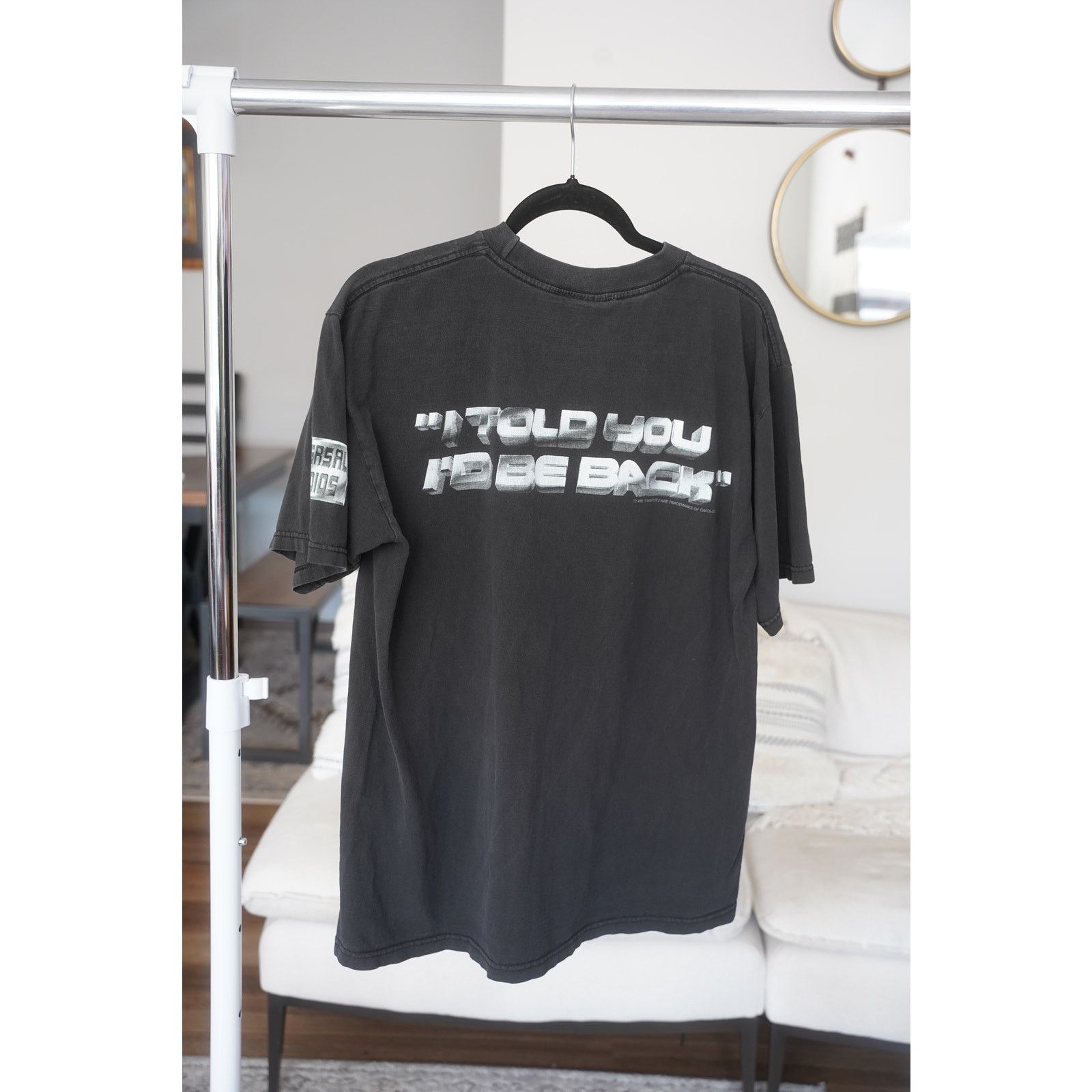 Universal Studios Vintage Universal Studios 90s Terminator 2 Promo T-Shirt Size US XL / EU 56 / 4 - 2 Thumbnail