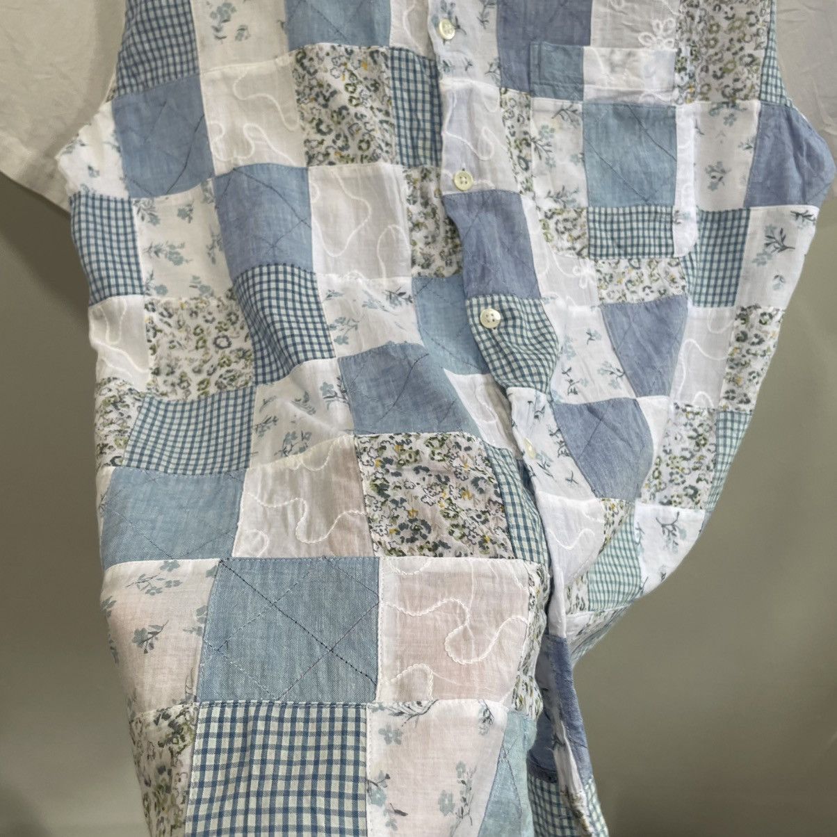 Beams Plus Beams Japan Patchwork Shirt 🌍 Size US L / EU 52-54 / 3 - 5 Thumbnail