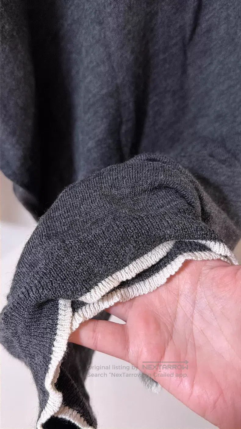 Yohji Yamamoto Yohji Yamamoto size 3 100% Wool sweater Size L / US 10 / IT 46 - 8 Thumbnail
