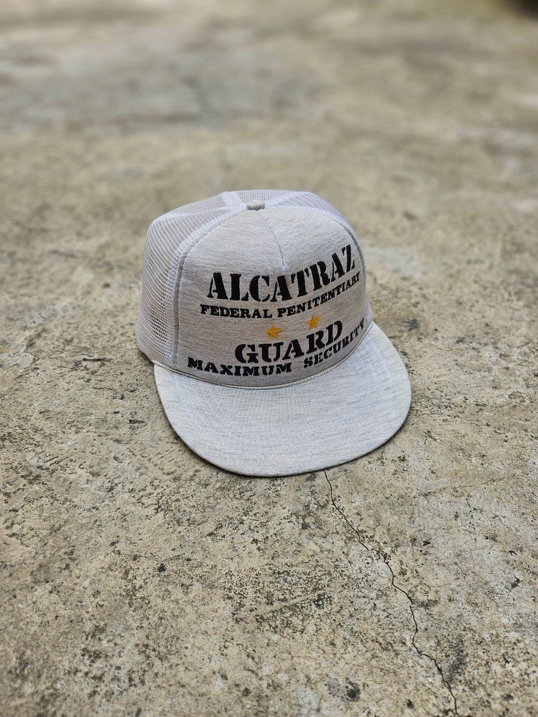 Vintage Vintage Alcatraz Guard Trucker hat Size ONE SIZE - 2 Thumbnail
