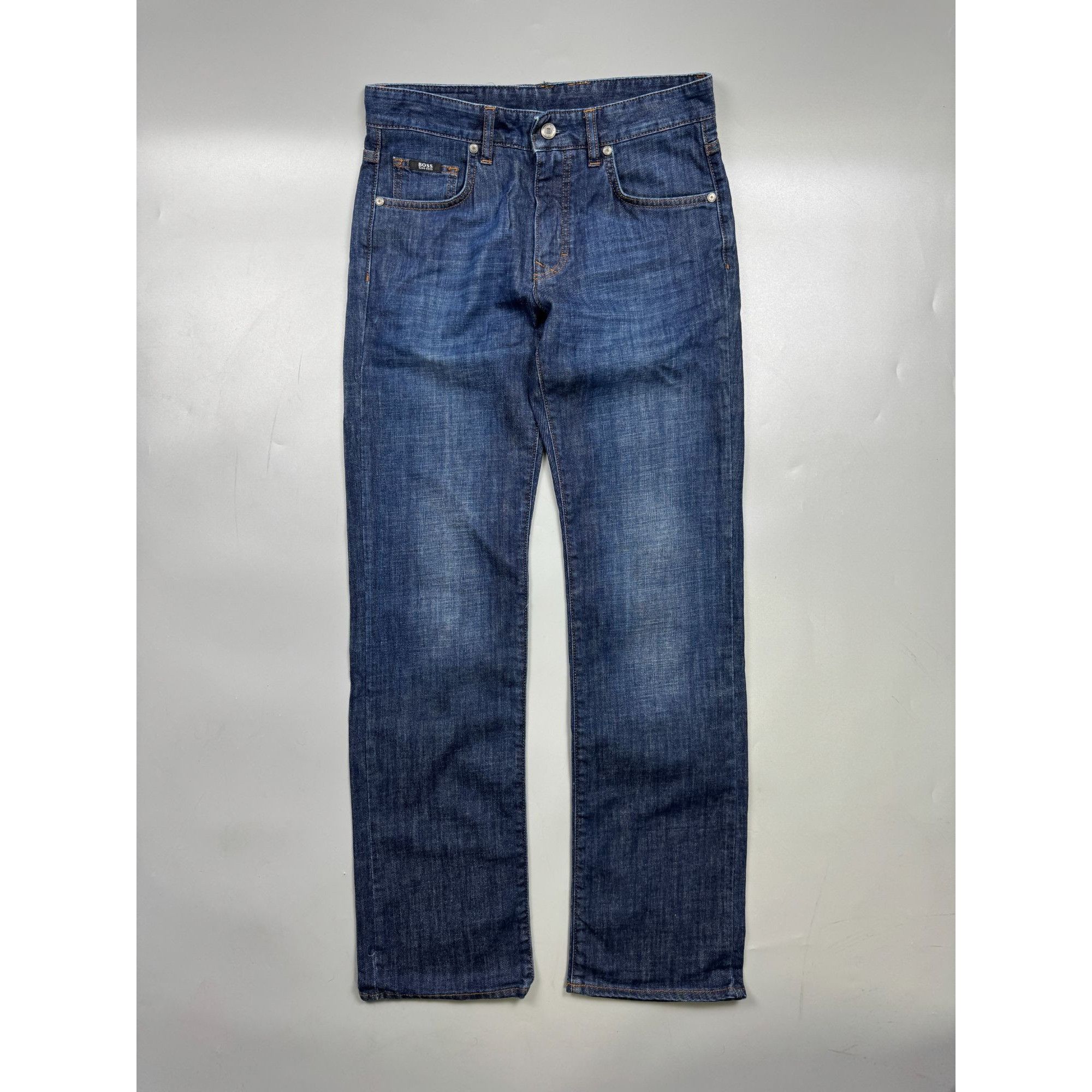Hugo Boss Hugo Boss Cansas Raw Denim Straight fit Jeans (Y1276) Size US 31 - 1 Thumbnail