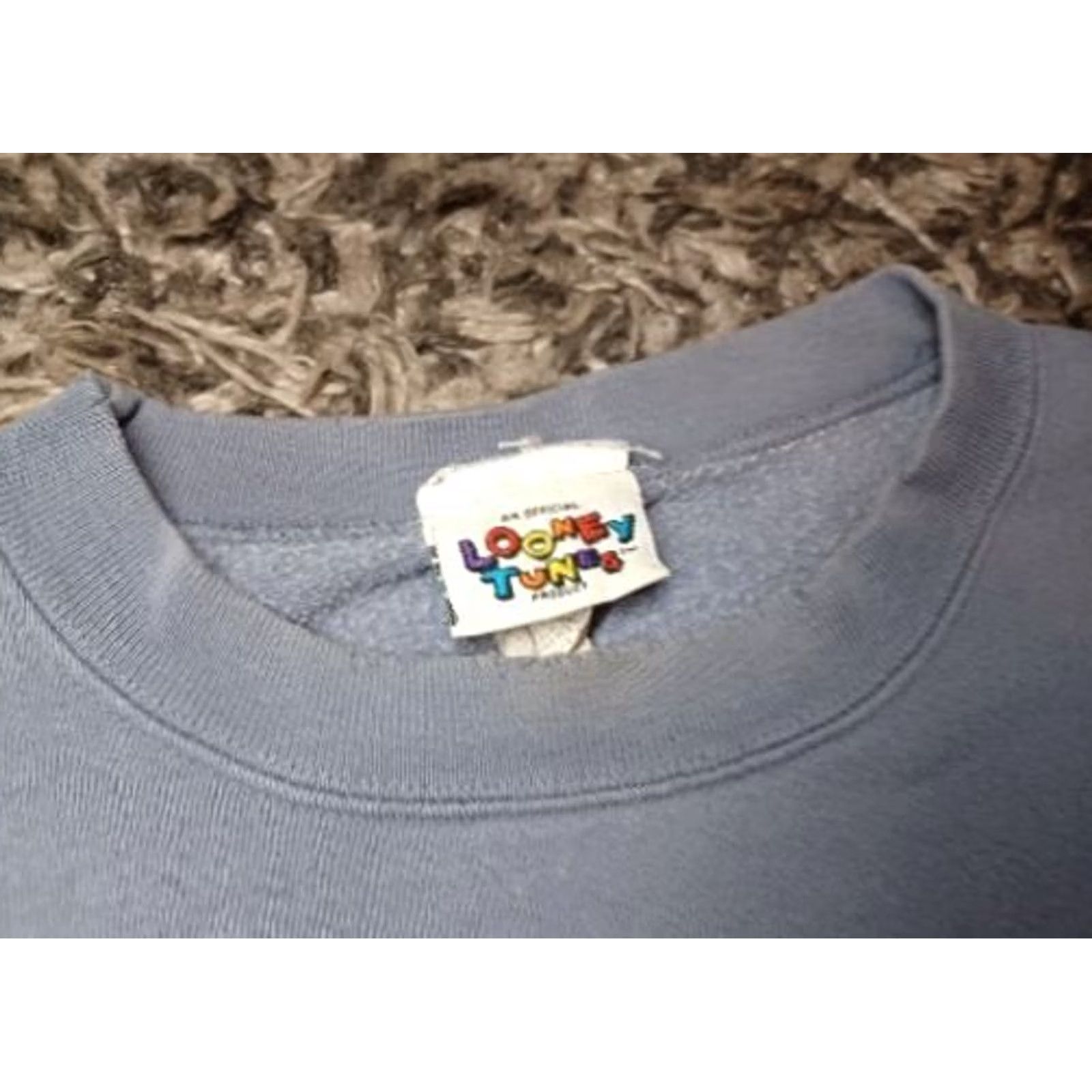 Vintage Vintage 90s Looney Tunes Taz Bugs Daffy Crewneck Sweatshirt Tune Wear Wu L True Size US L / EU 52-54 / 3 - 5 Thumbnail