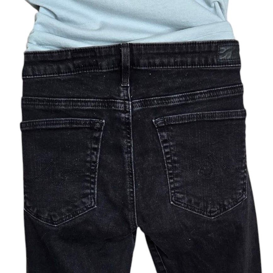 AG Adriano Goldschmied Adriano Goldschmied Womens Black Jeans Size 29 Taxi Zip Size 29" - 7 Thumbnail