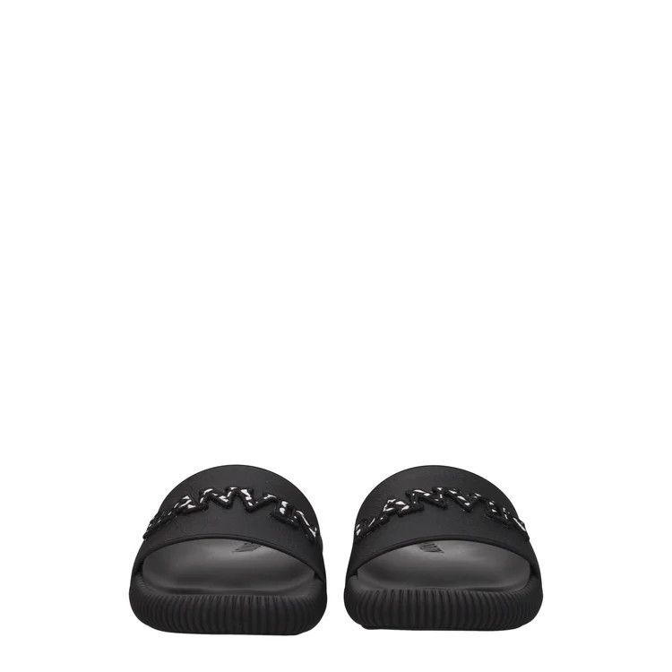 Lanvin ob1o1e1124 Rubber Slippers in Black Size US 6 / IT 36 - 3 Thumbnail