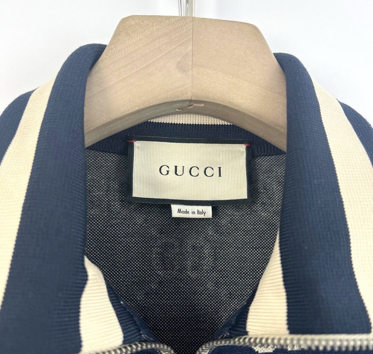Gucci Gucci Red & Blue All-Over Print Zip-Up Jacket K12 Size US M / EU 48-50 / 2 - 3 Thumbnail