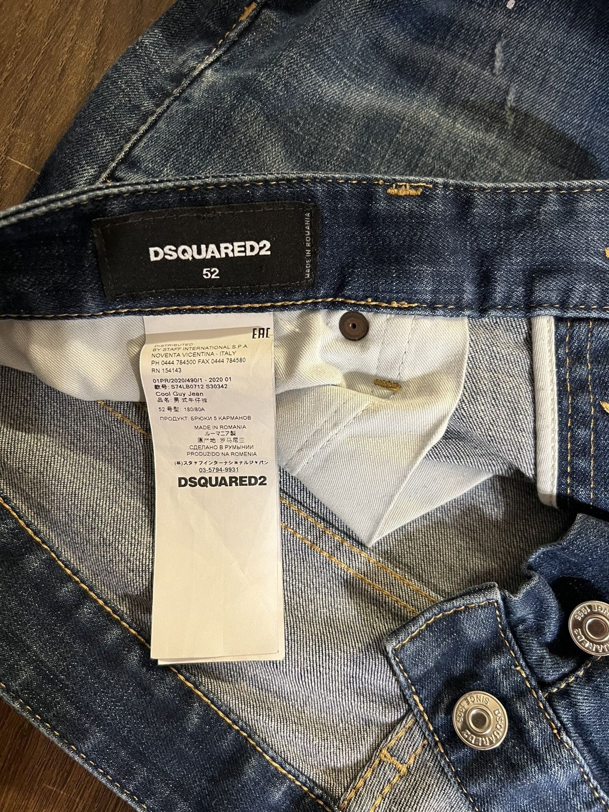 Dsquared2 Dsquared2 denim jeans Size US 34 / EU 50 - 3 Thumbnail