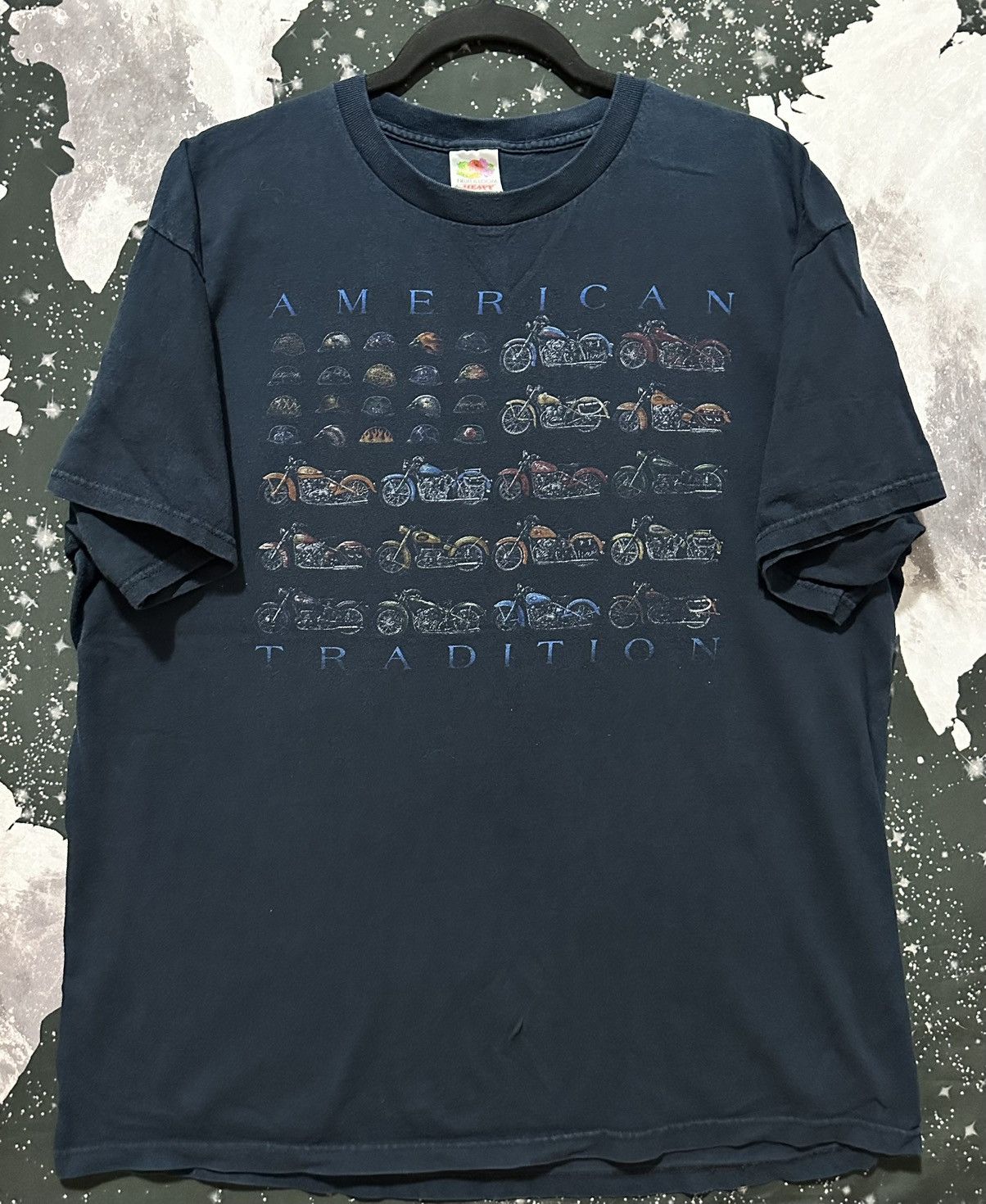 Fruit Of The Loom Motorcycle shirt Size US XL / EU 56 / 4 - 1 Thumbnail