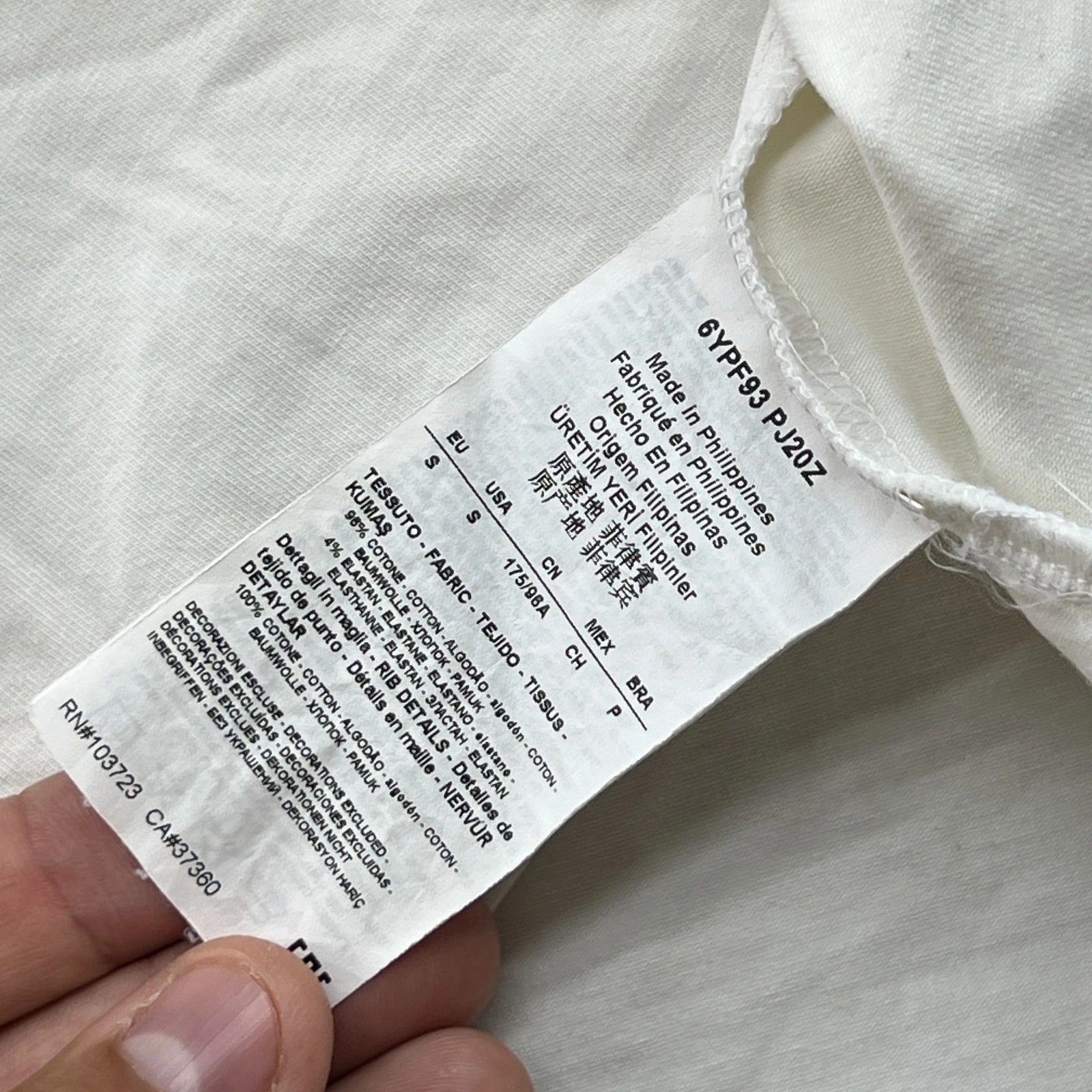 Emporio Armani Emporio Armani EA7 Mens Polo Shirt Small White Size US S / EU 44-46 / 1 - 6 Thumbnail