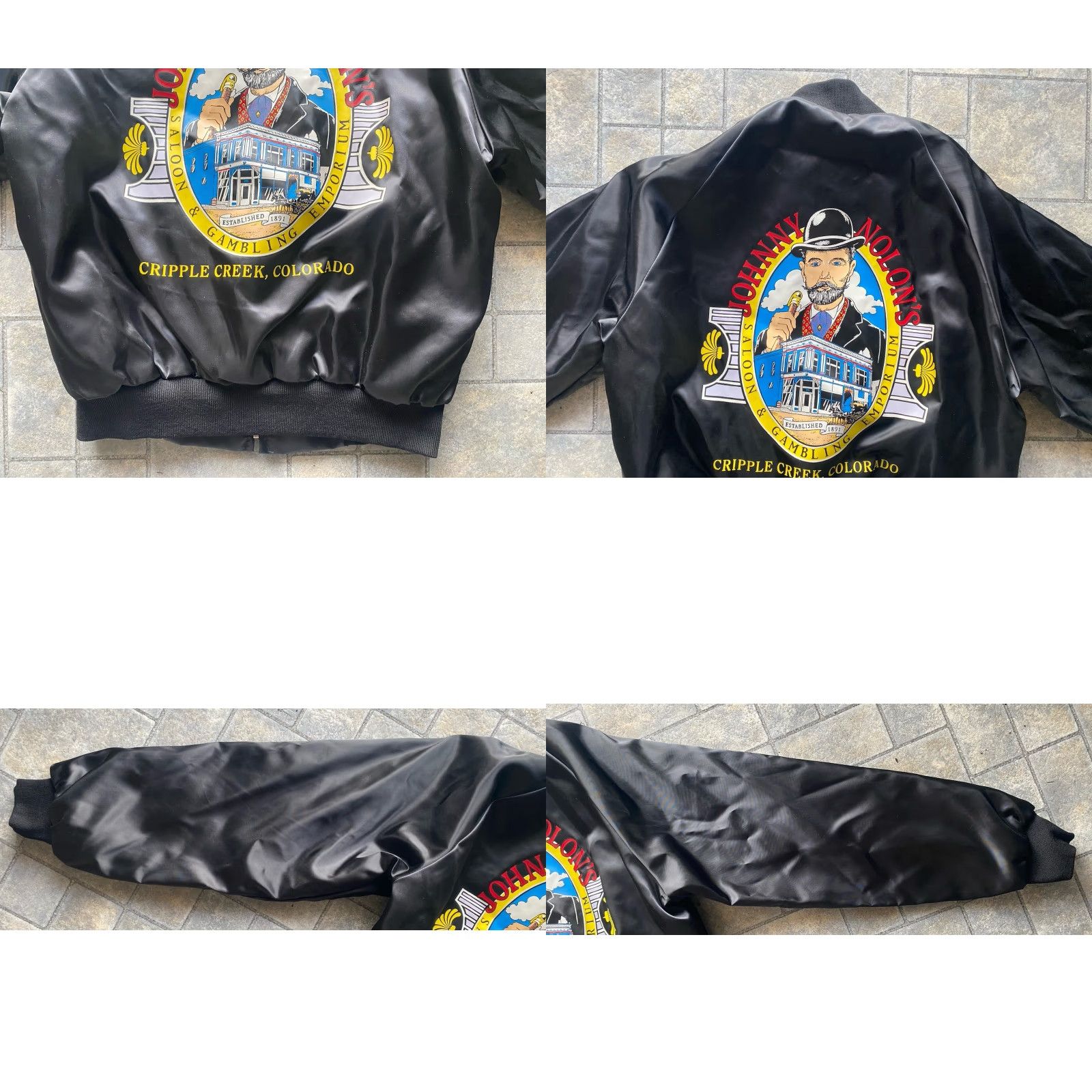 Dunbrooke VINTAGE Dunbrooke Jacket Small Black Nylon Zip Men Size US S / EU 44-46 / 1 - 10 Thumbnail