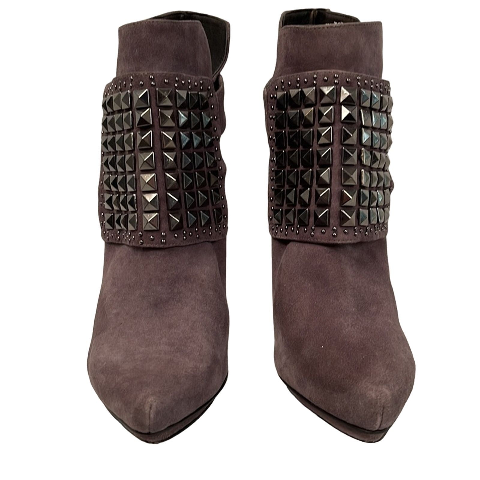 Rock & Republic Rock & Republic Suede Studded Cuff Booties Sz US 7.5 EU 38 Size US 7.5 / IT 37.5 - 6 Thumbnail
